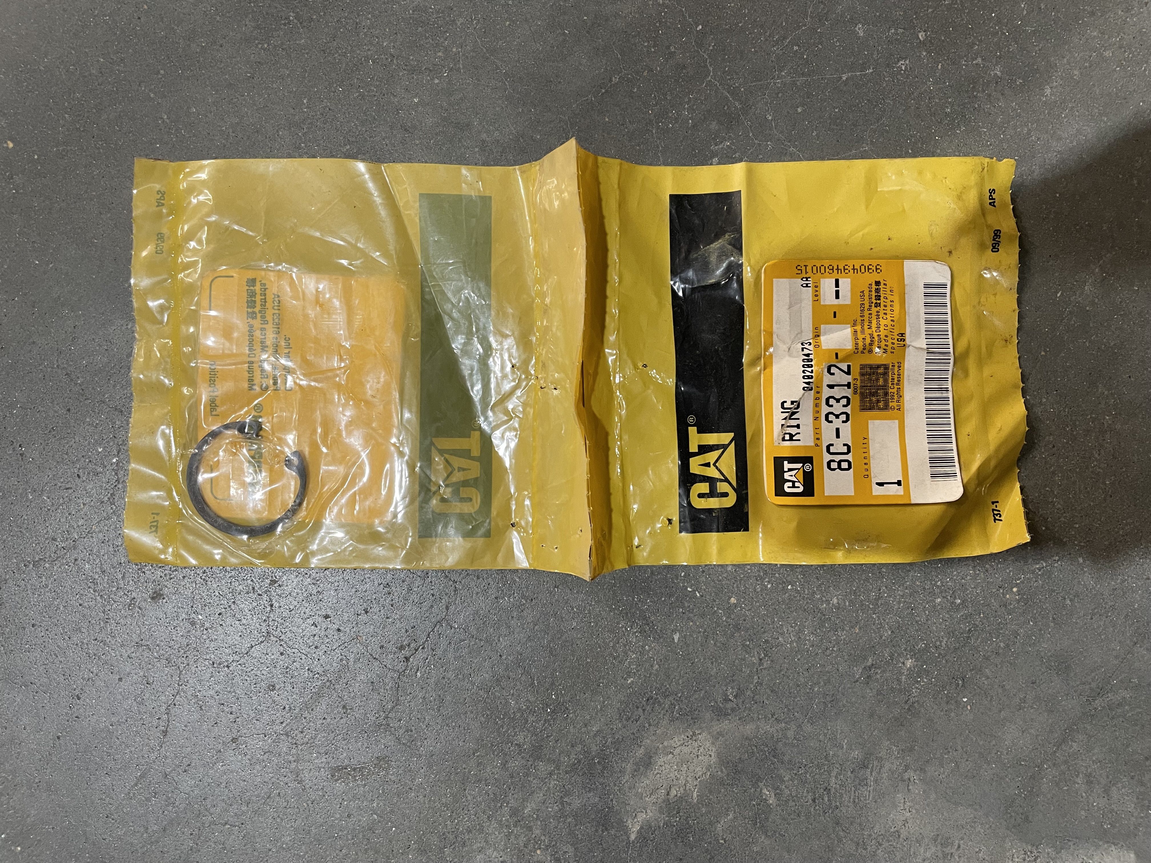 CAT 8C3312 part 1