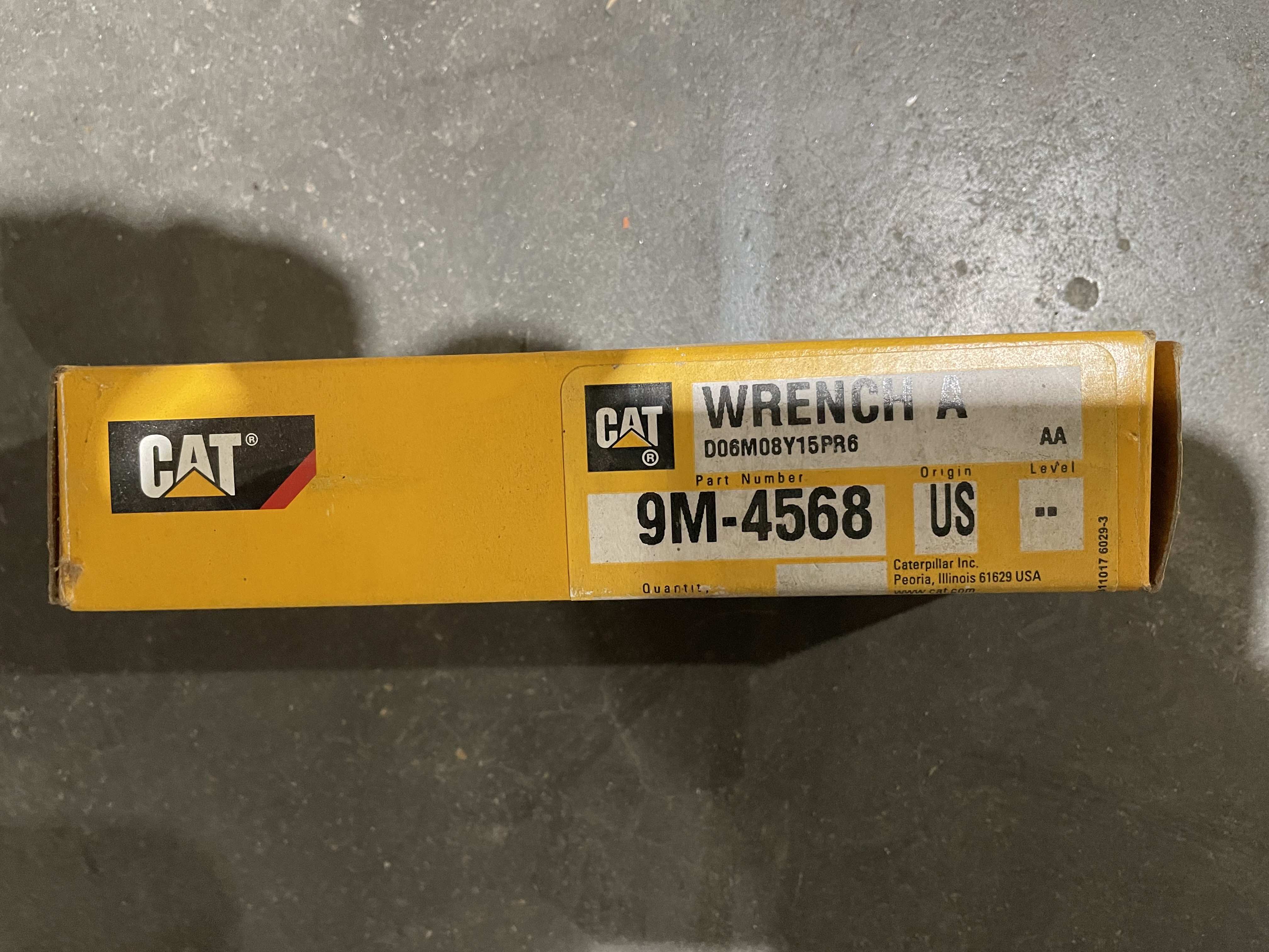 CAT 9M4568 part 1