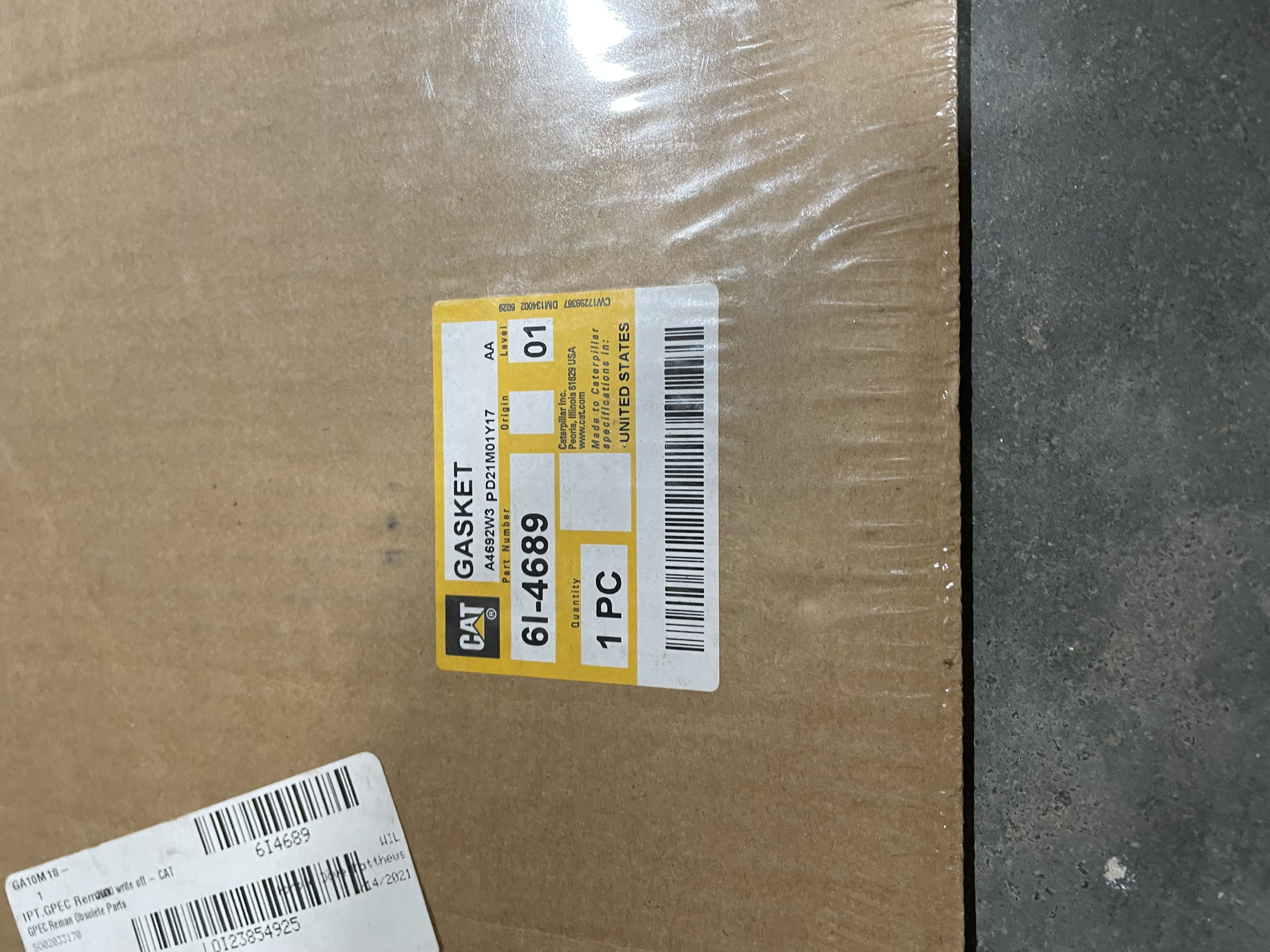 CAT 6I4689 part 1