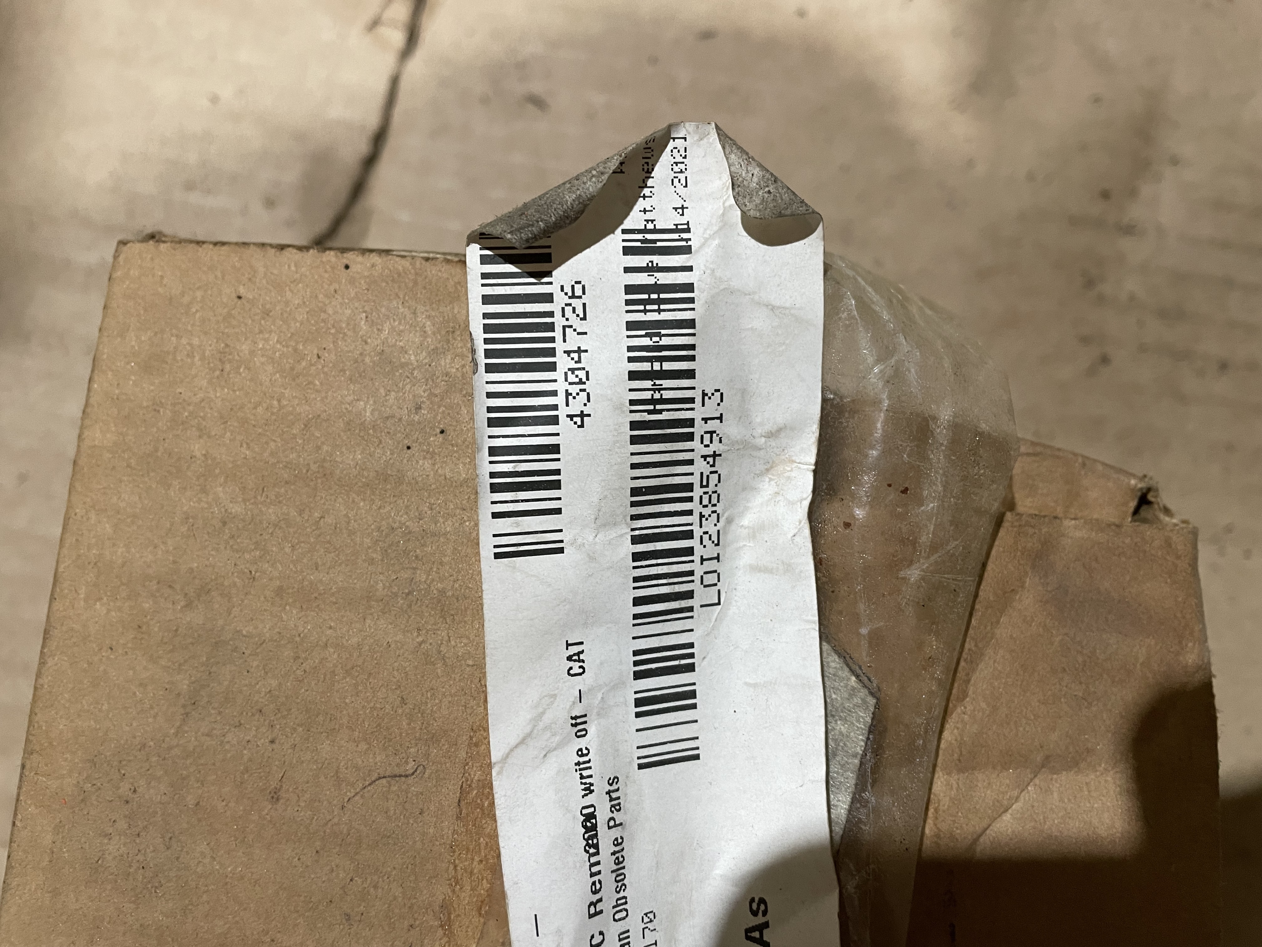 CAT 4304726 part 1