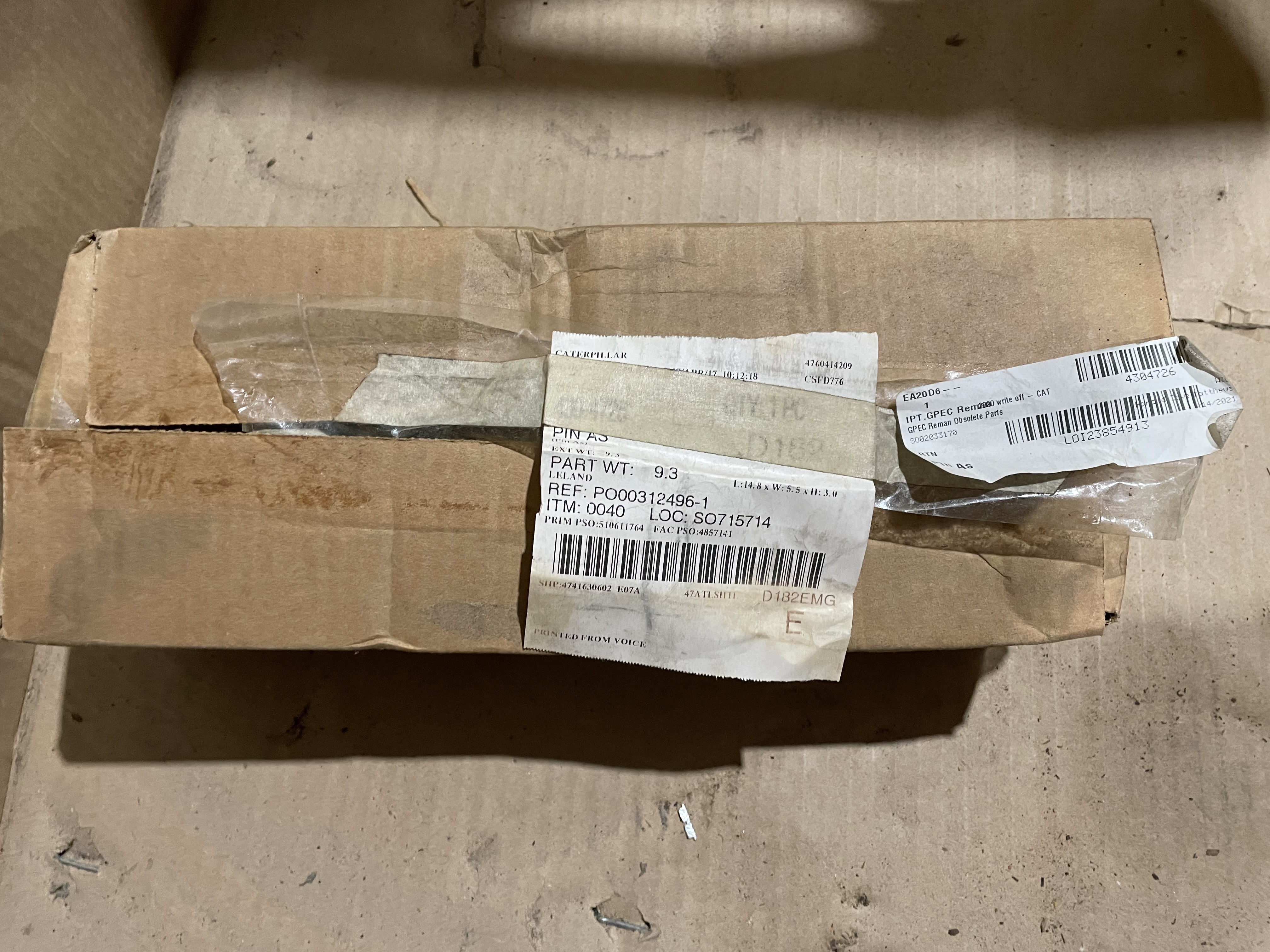 CAT 4304726 part 2