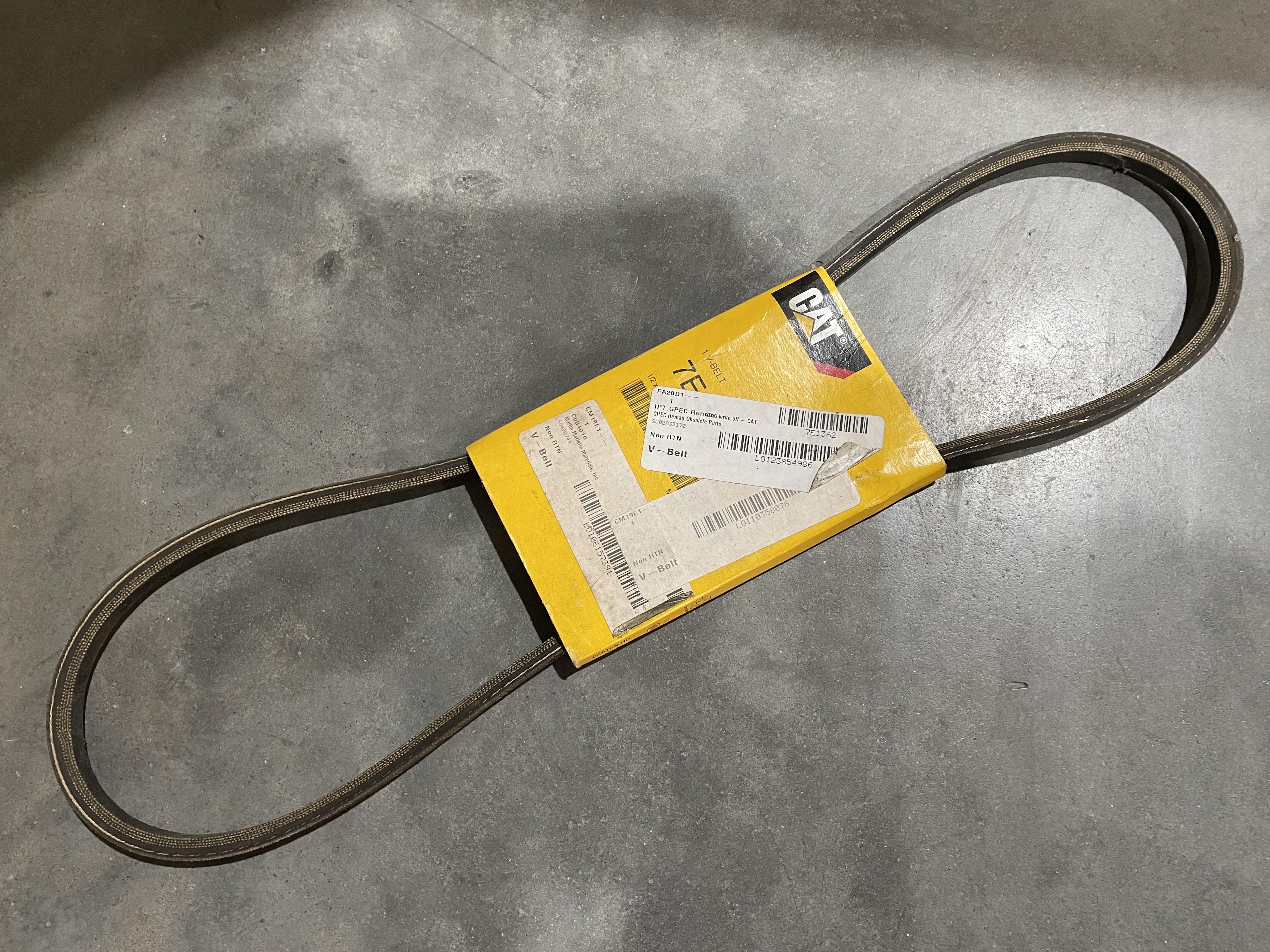 CAT 7E1362 part 1