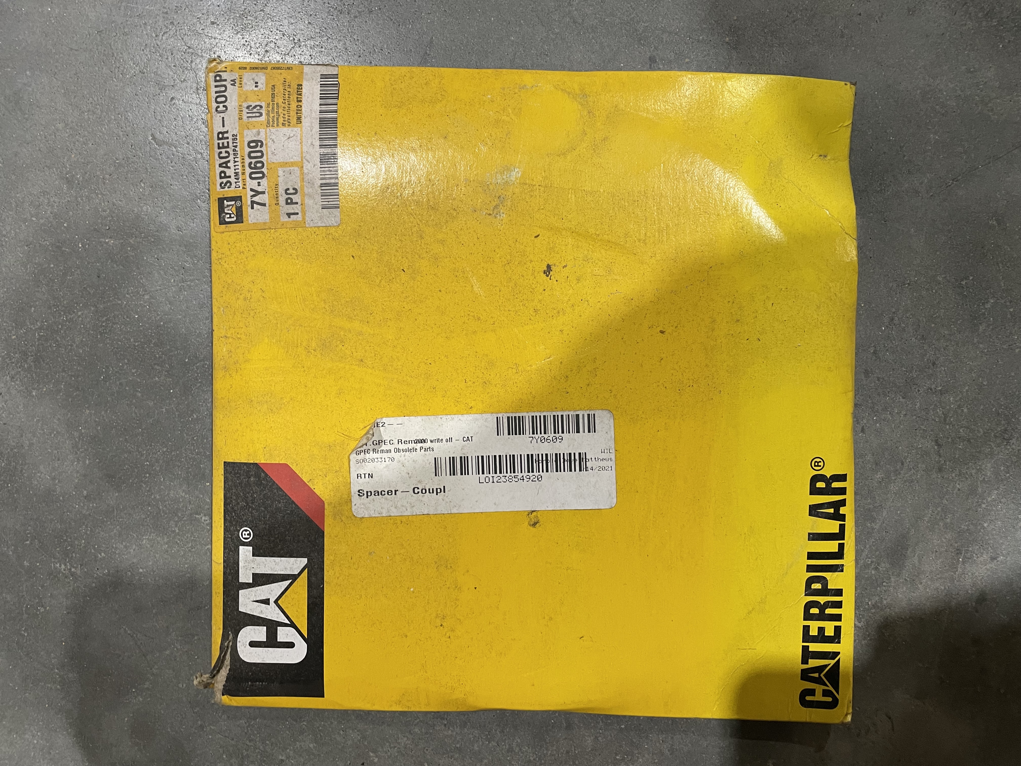 CAT 7Y0609 part 1