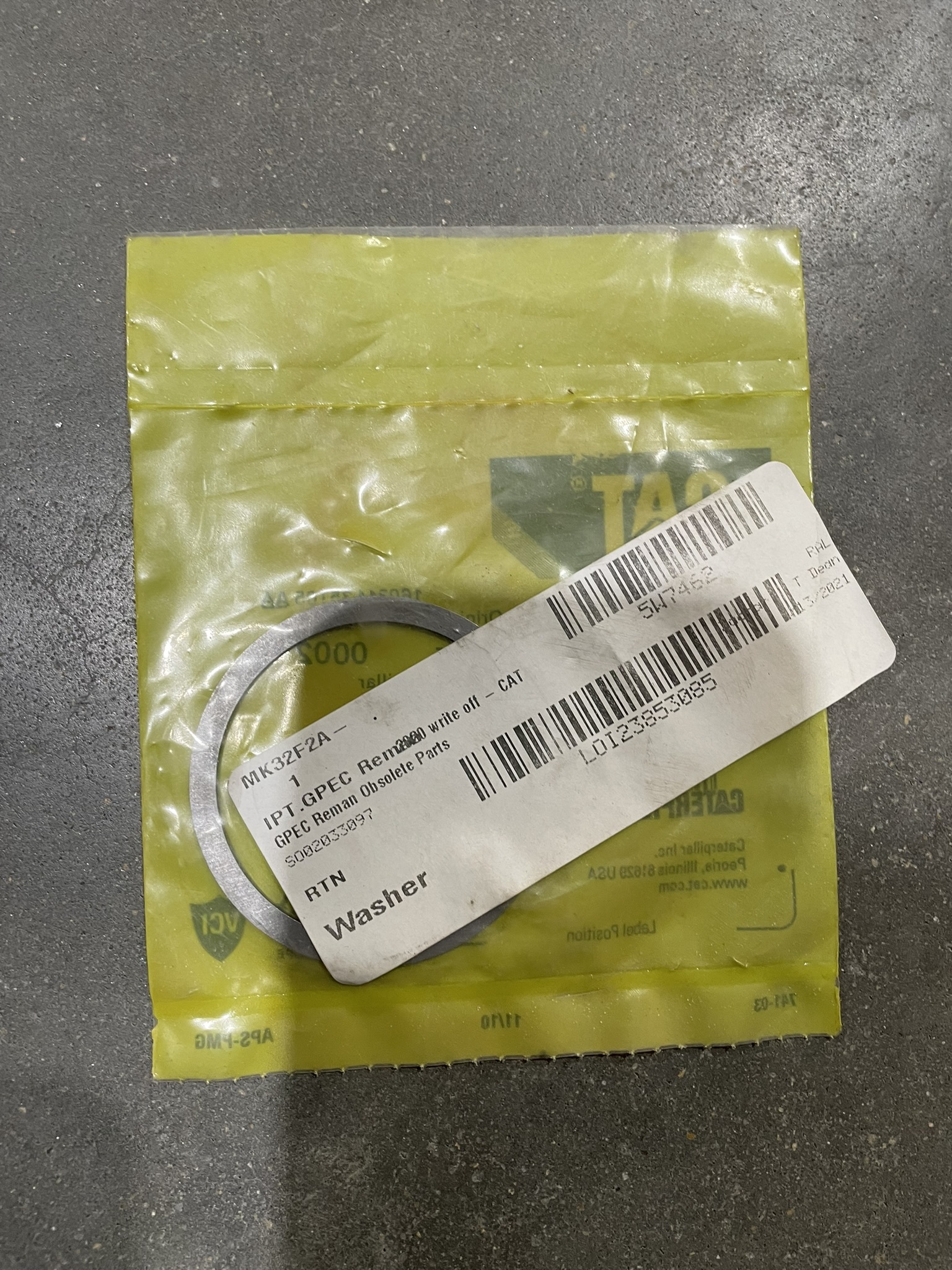 CAT 5W7462 part 2