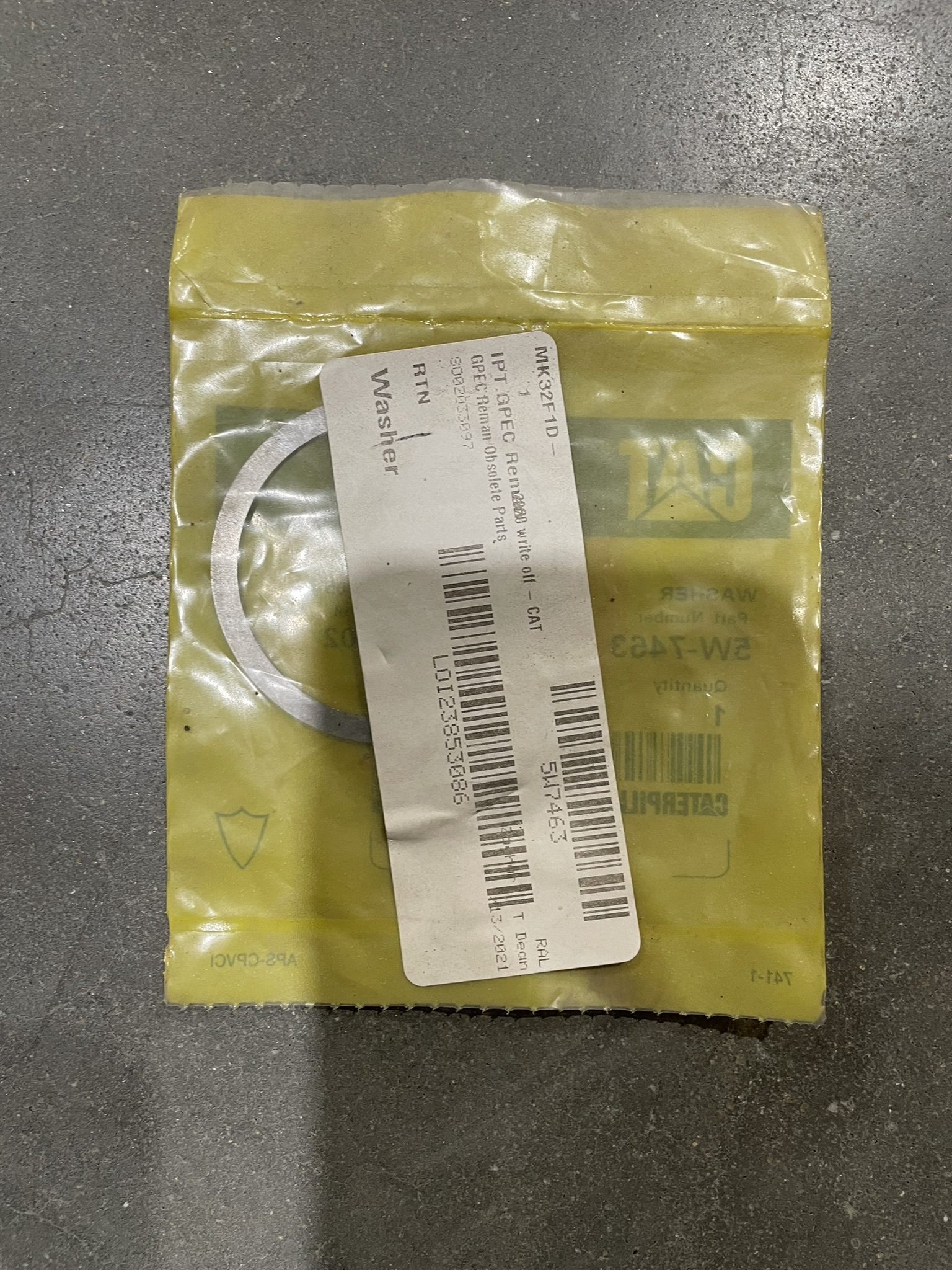 CAT 5W7463 part 1