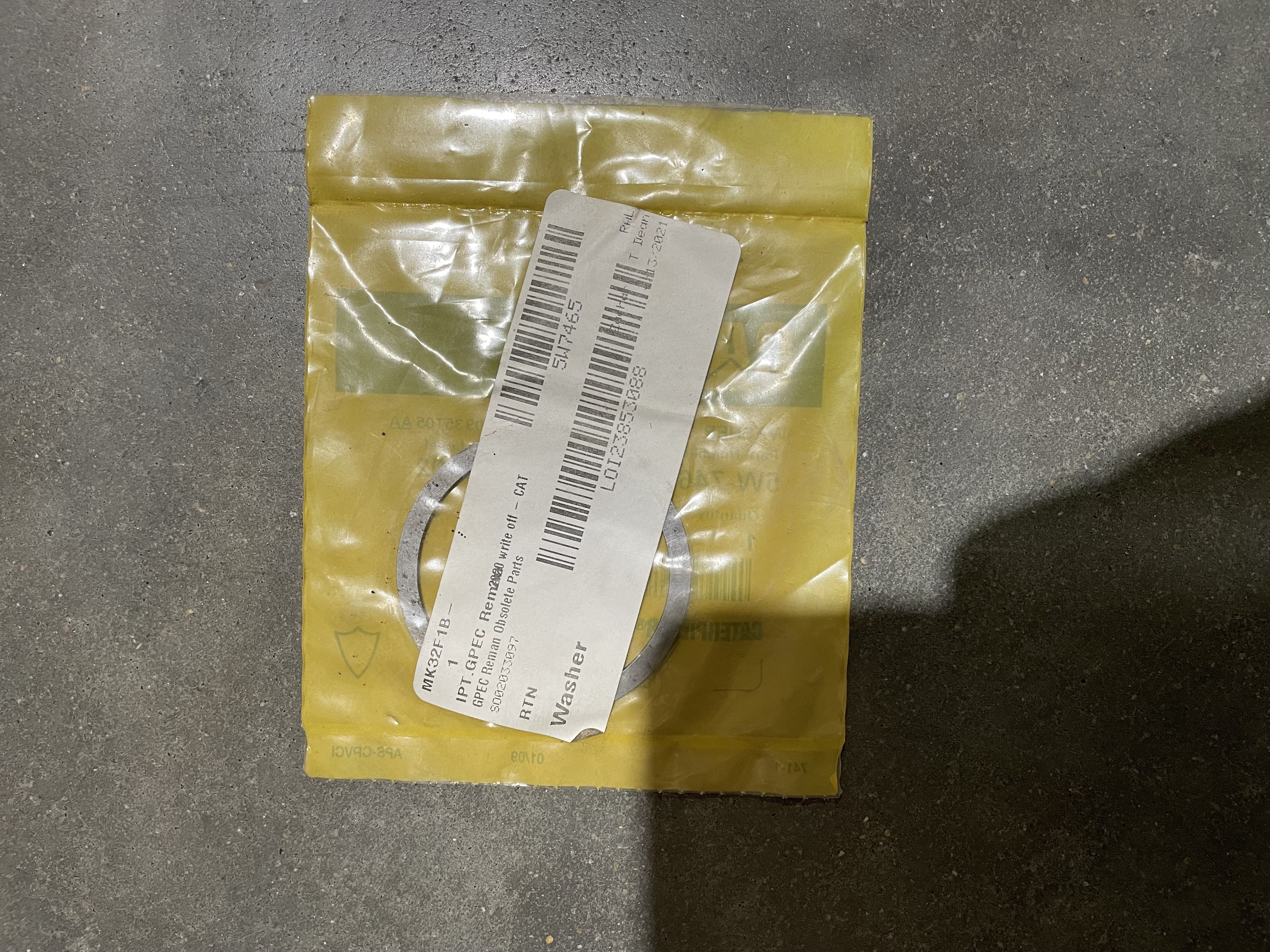 CAT 5W7465 part 1