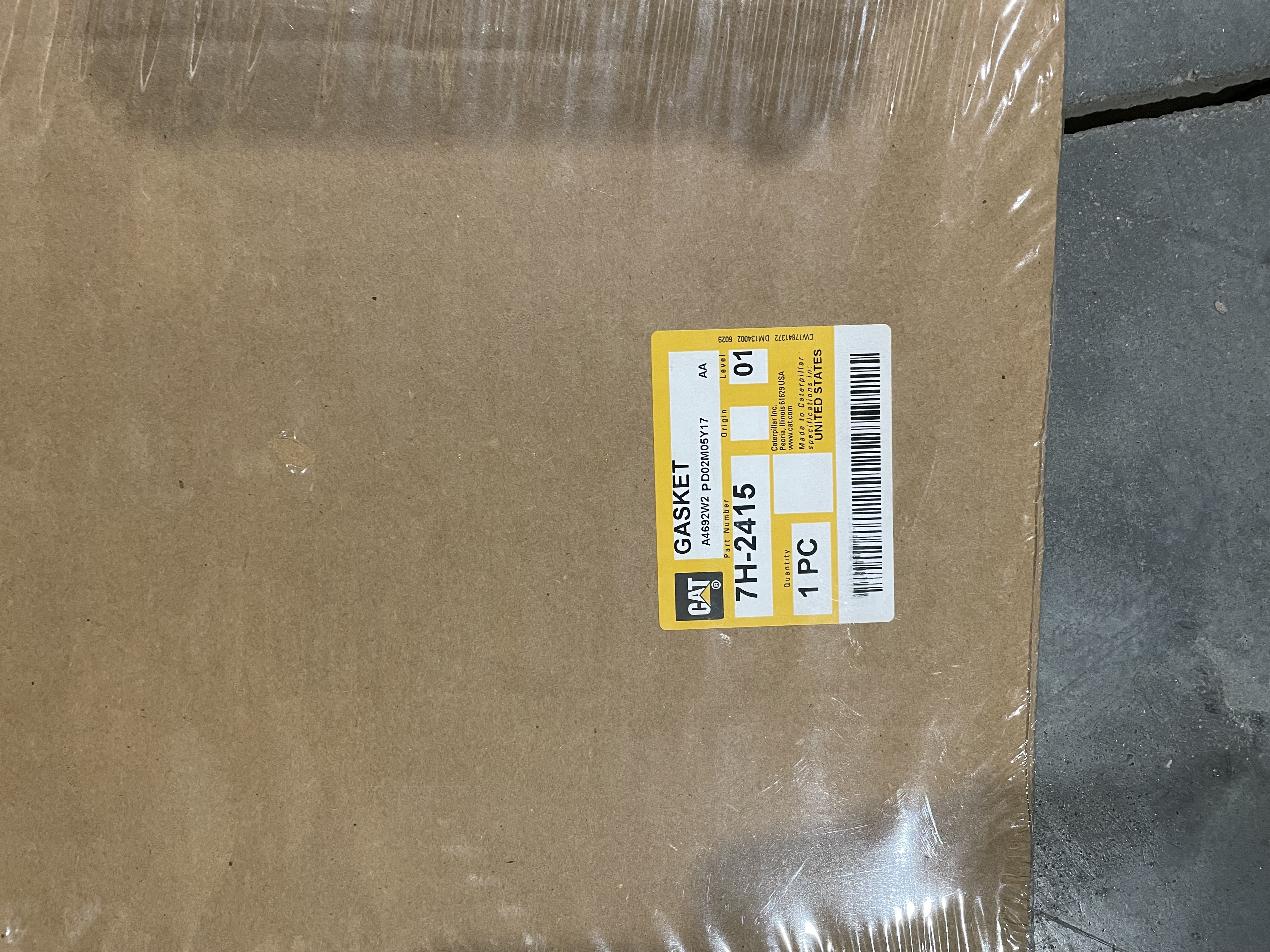 CAT 7H2415 part 2