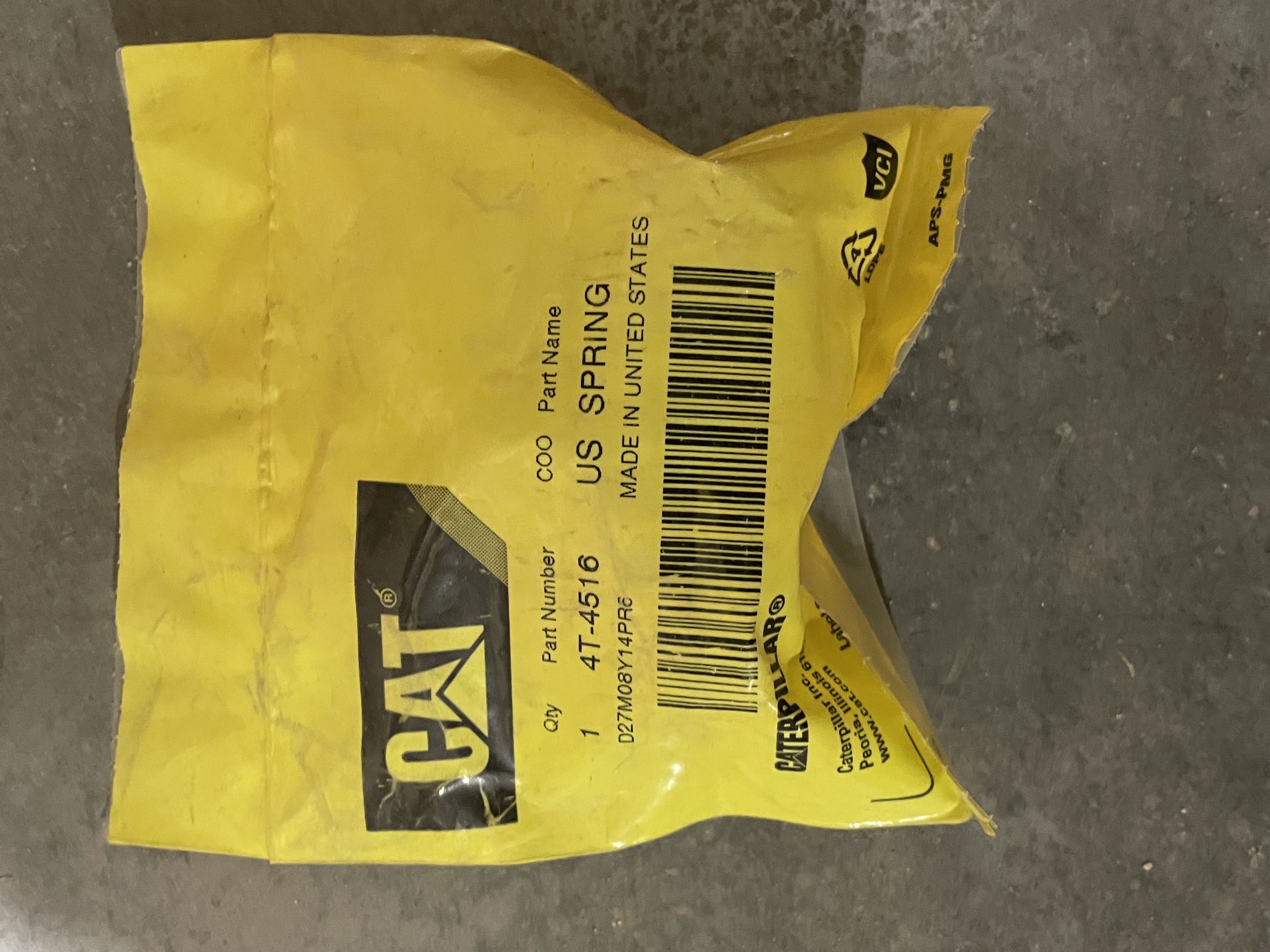 CAT 4T4516 part 1