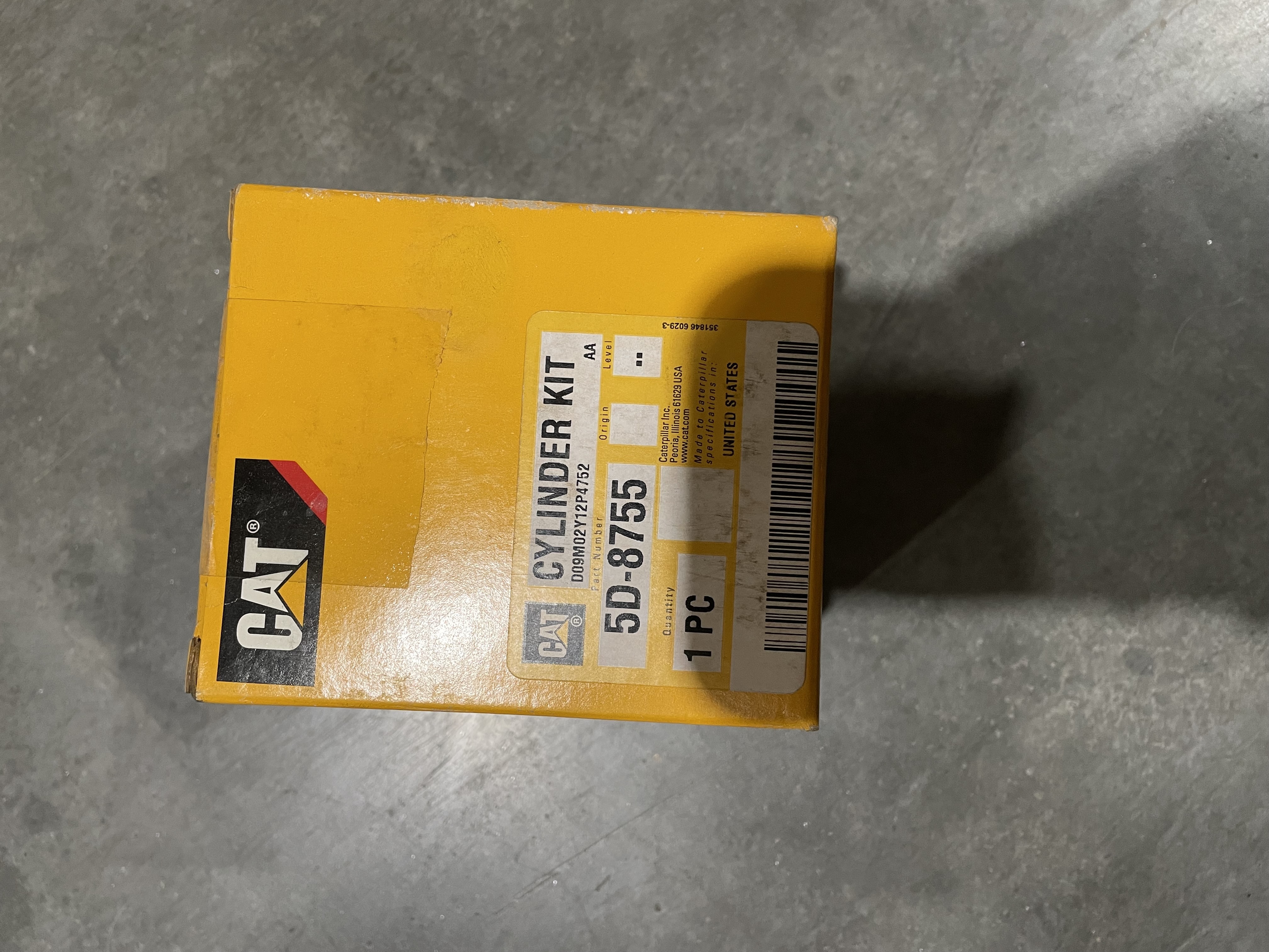 CAT 5D8755 part 1