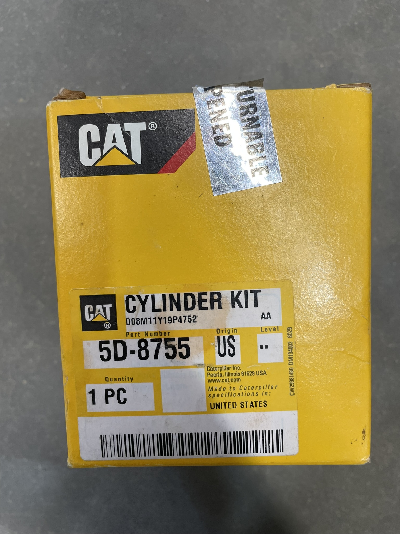 CAT 5D8755 part 2
