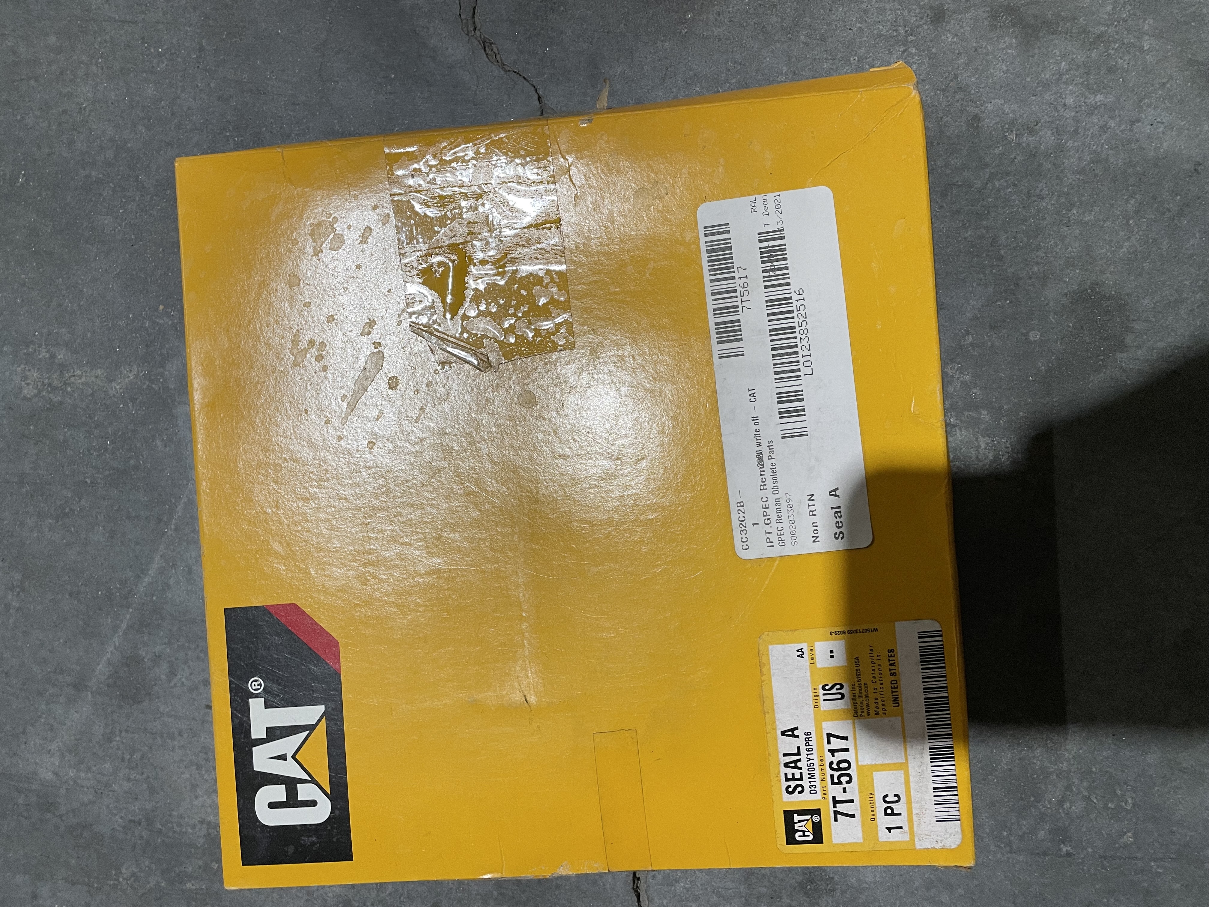 CAT 7T5617 part 1