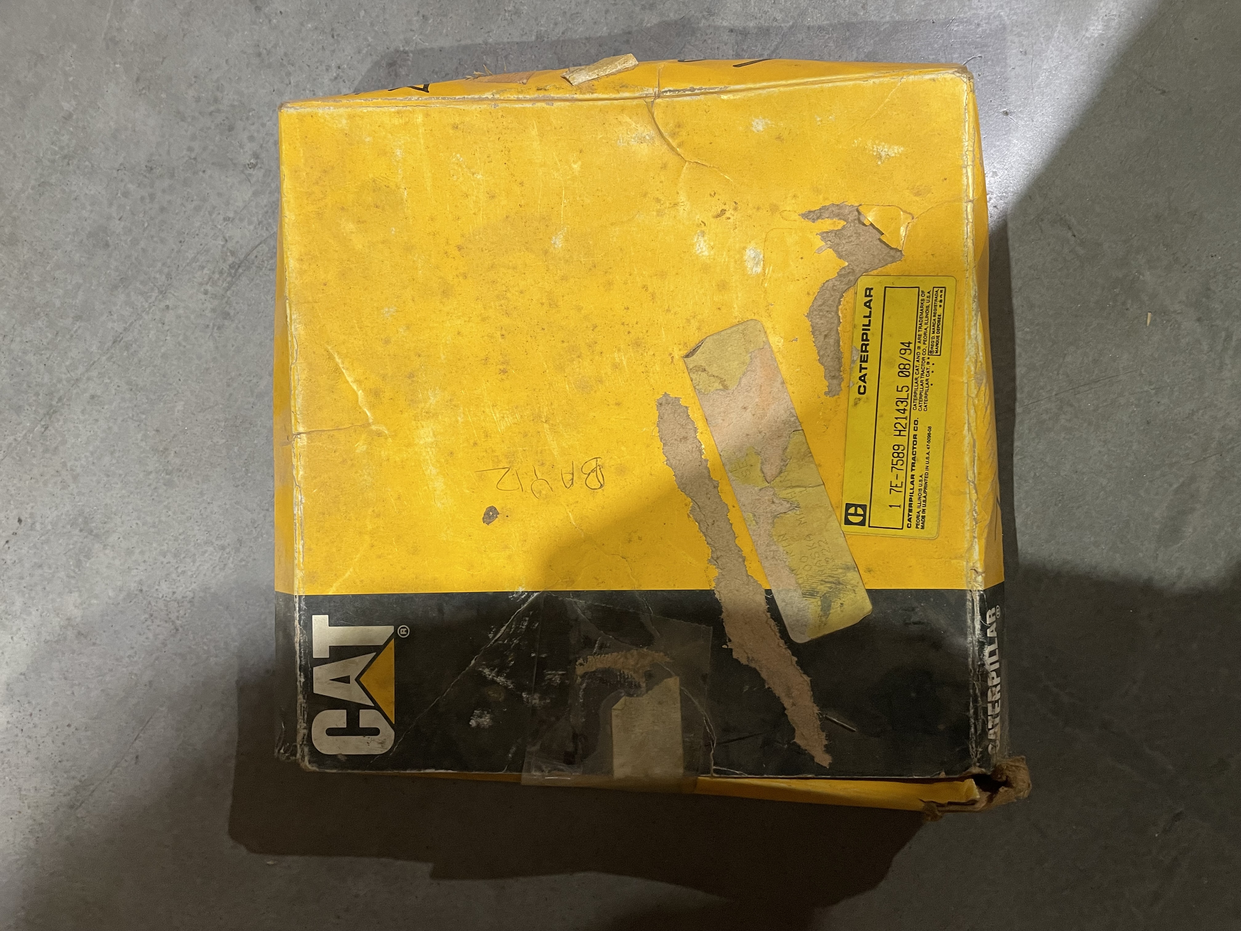 CAT 7E7589 part 1