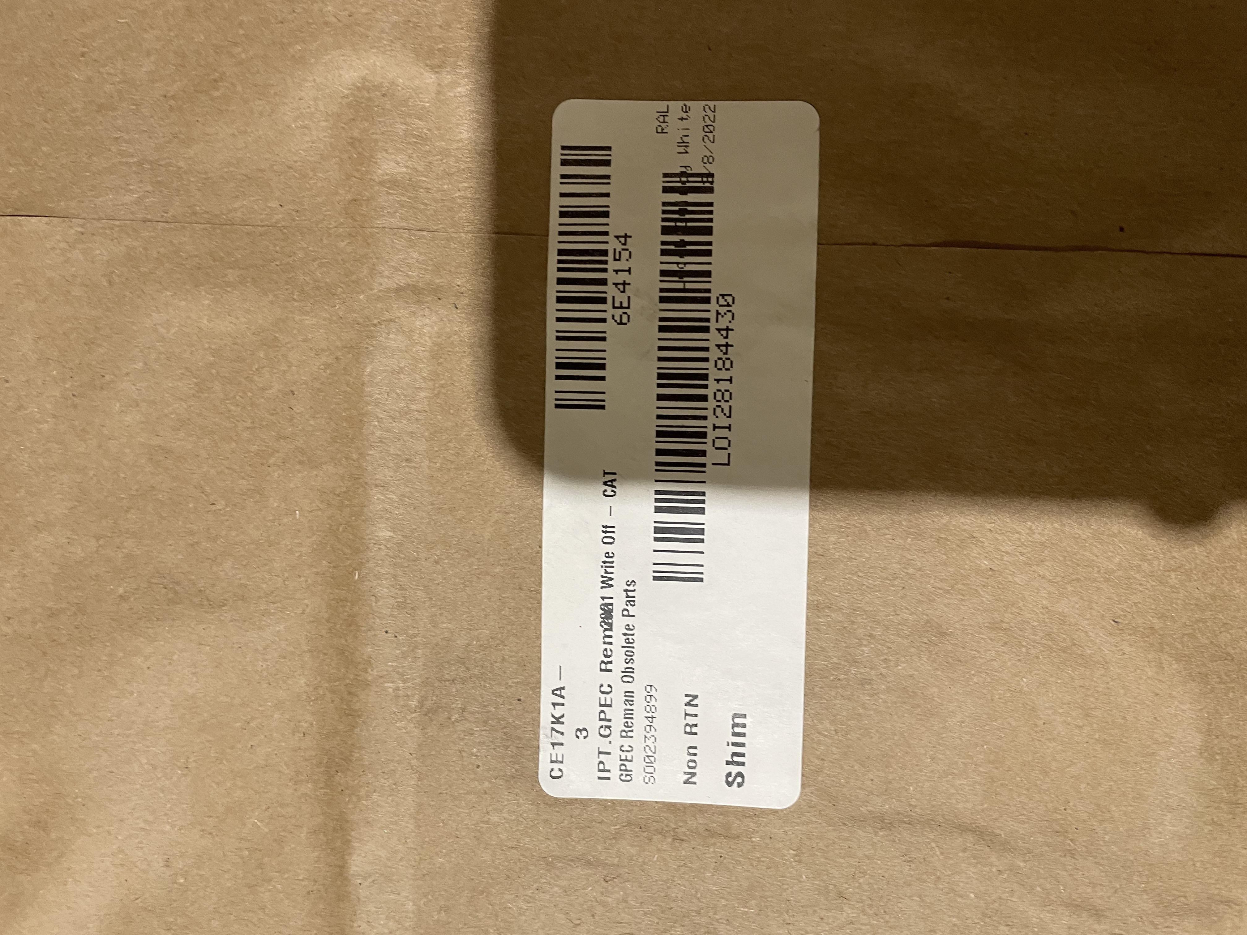 CAT 6E4154 part 2