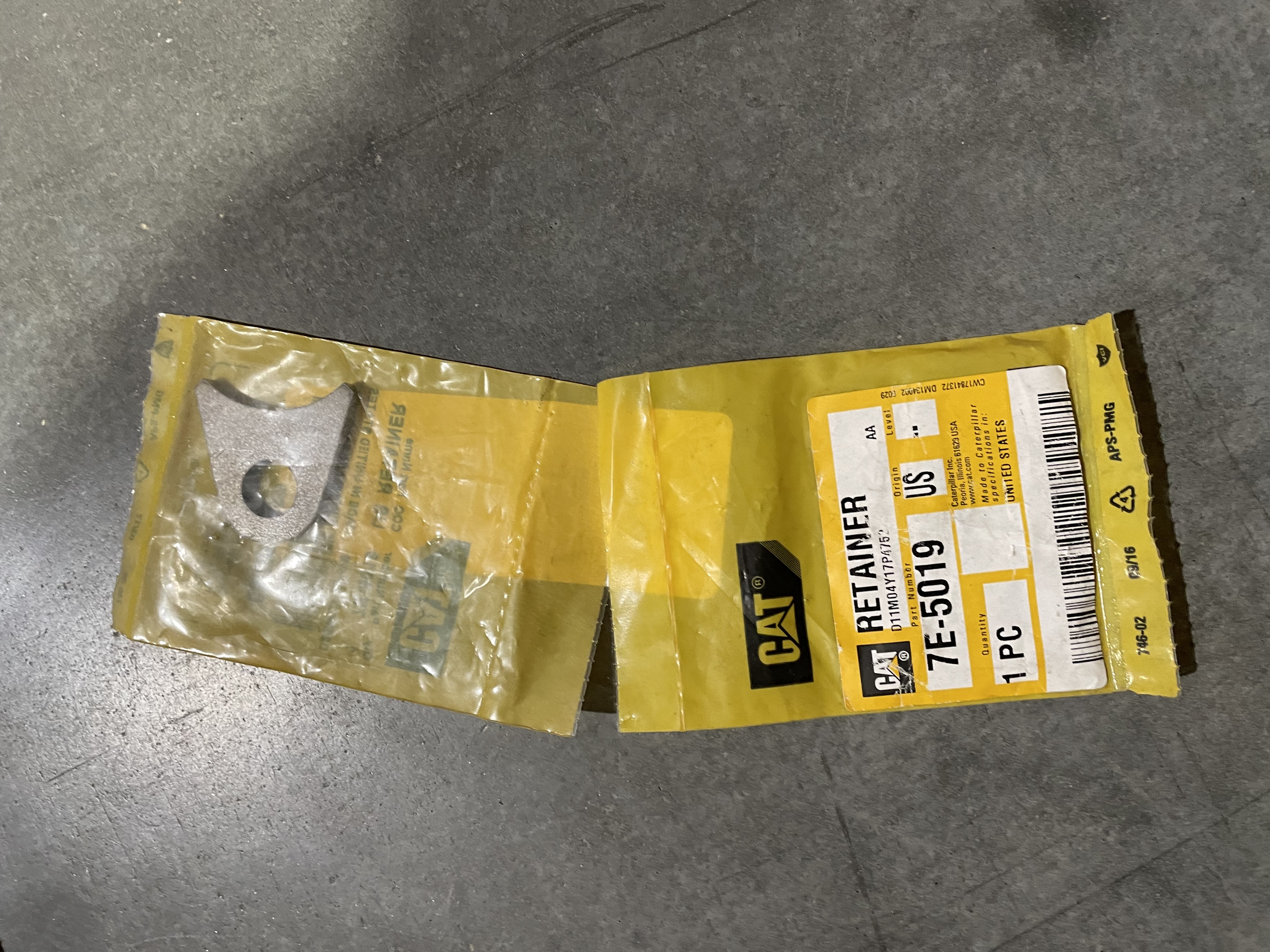 CAT 7E5019 part 1