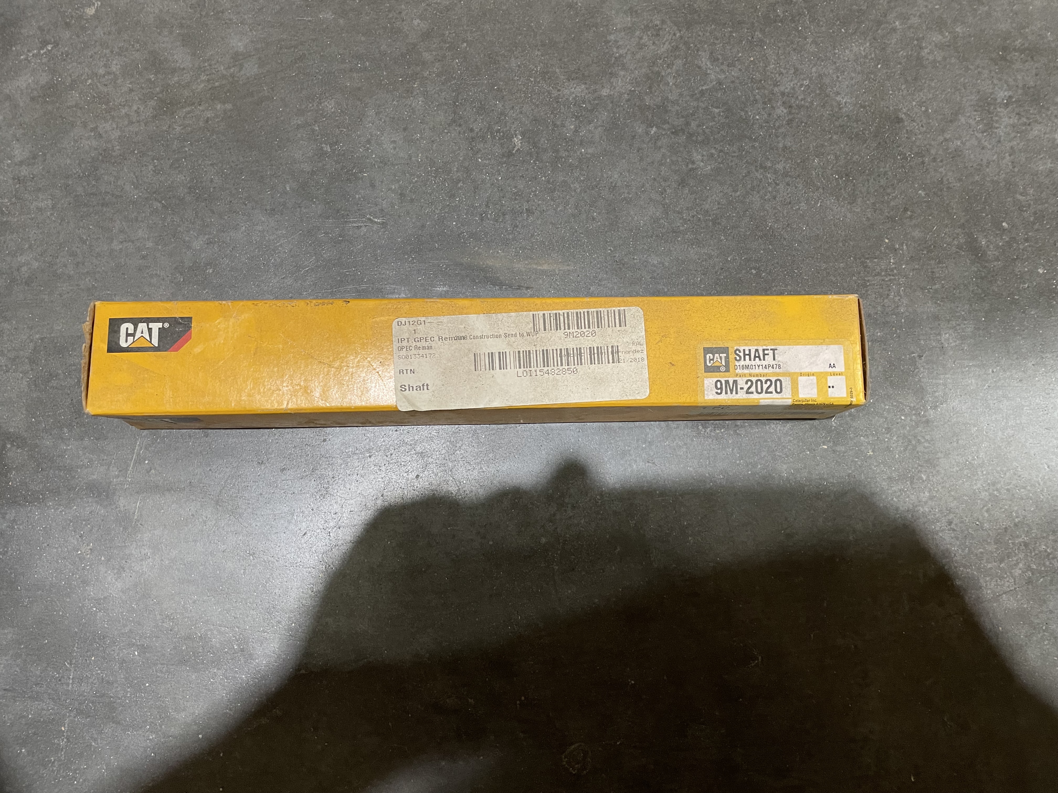 CAT 9M2020 part 1