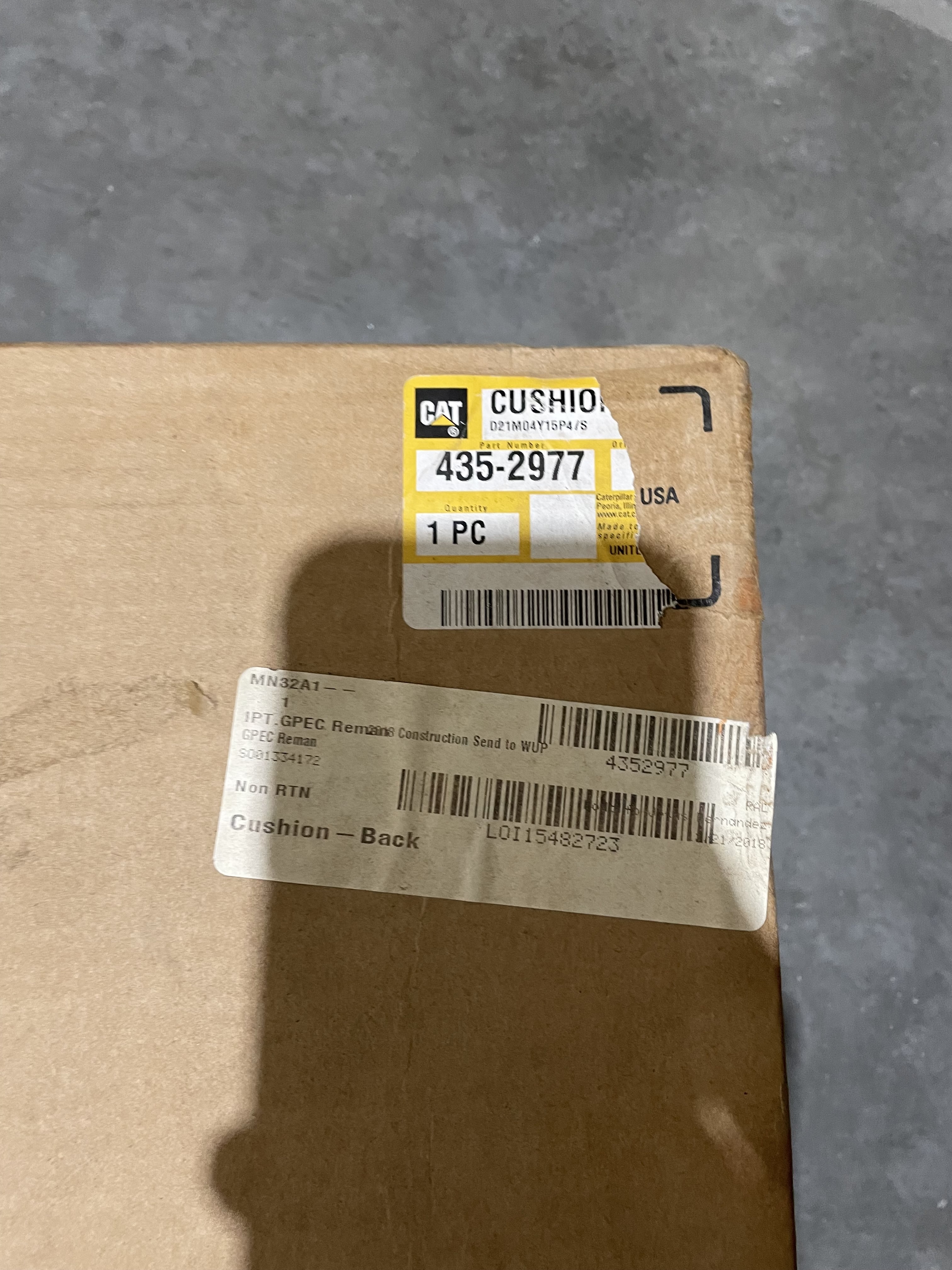 CAT 4352977 part 2