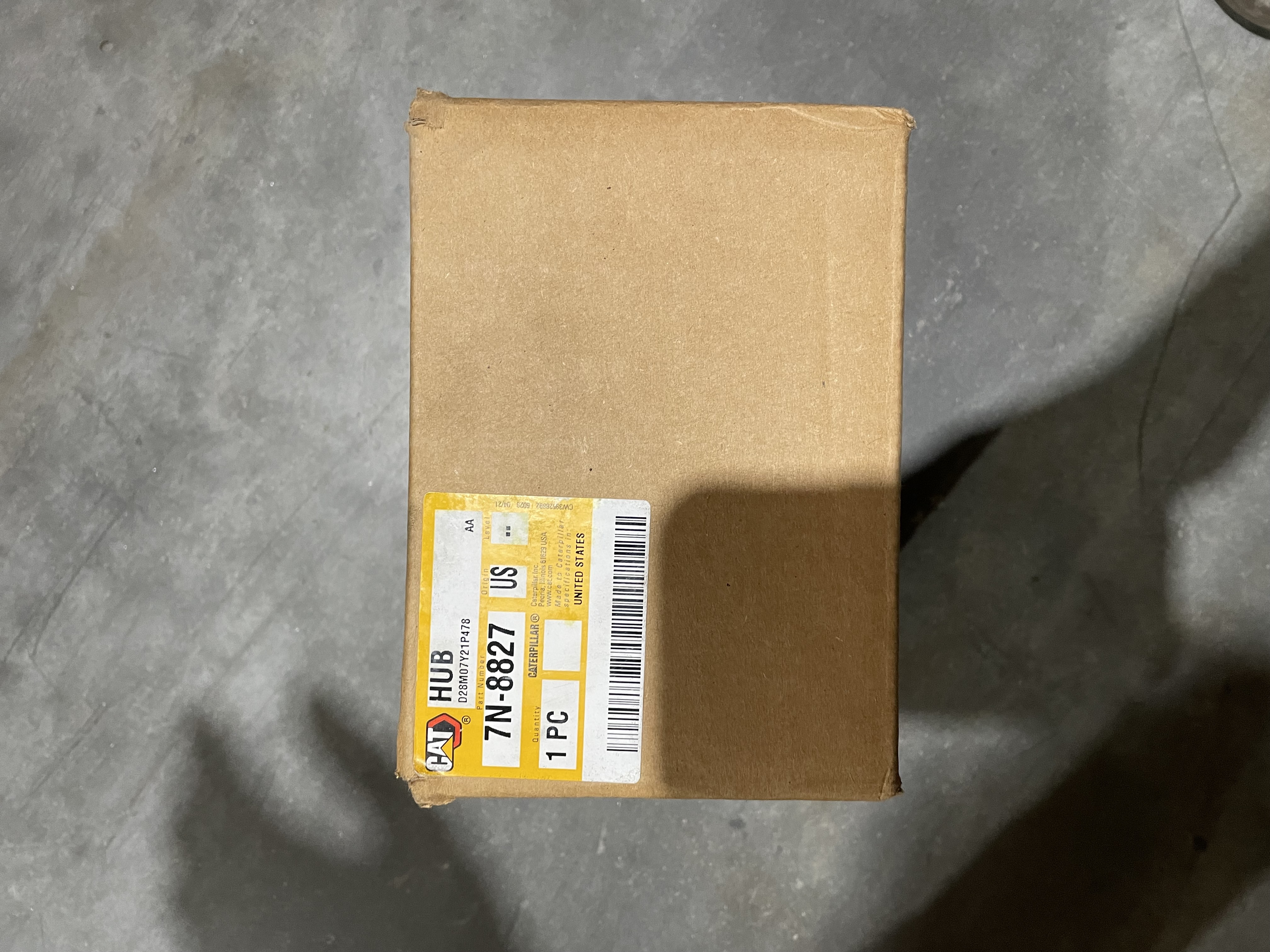 CAT 7N8827 part 1