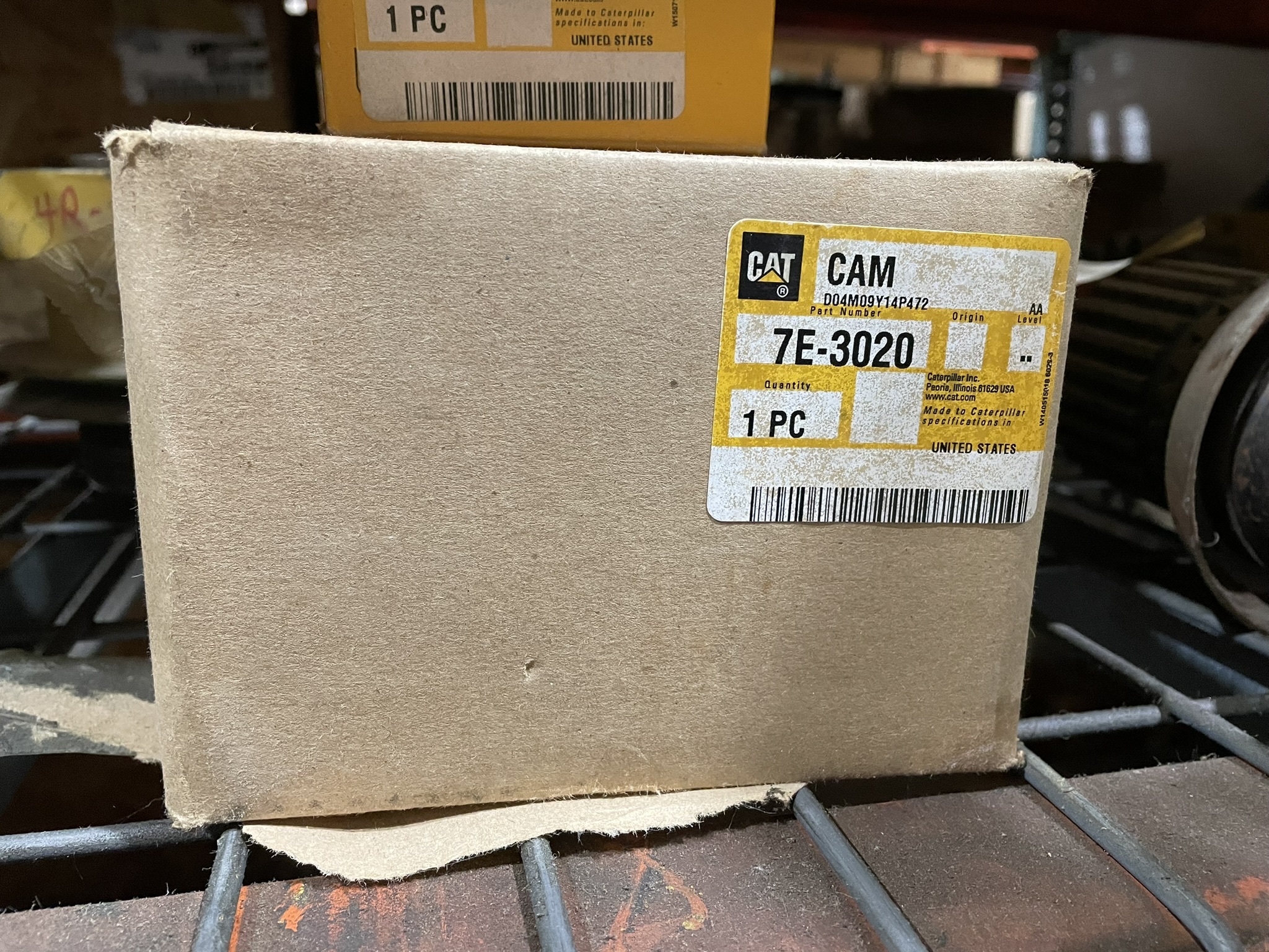 CAT 7E3020 part 1