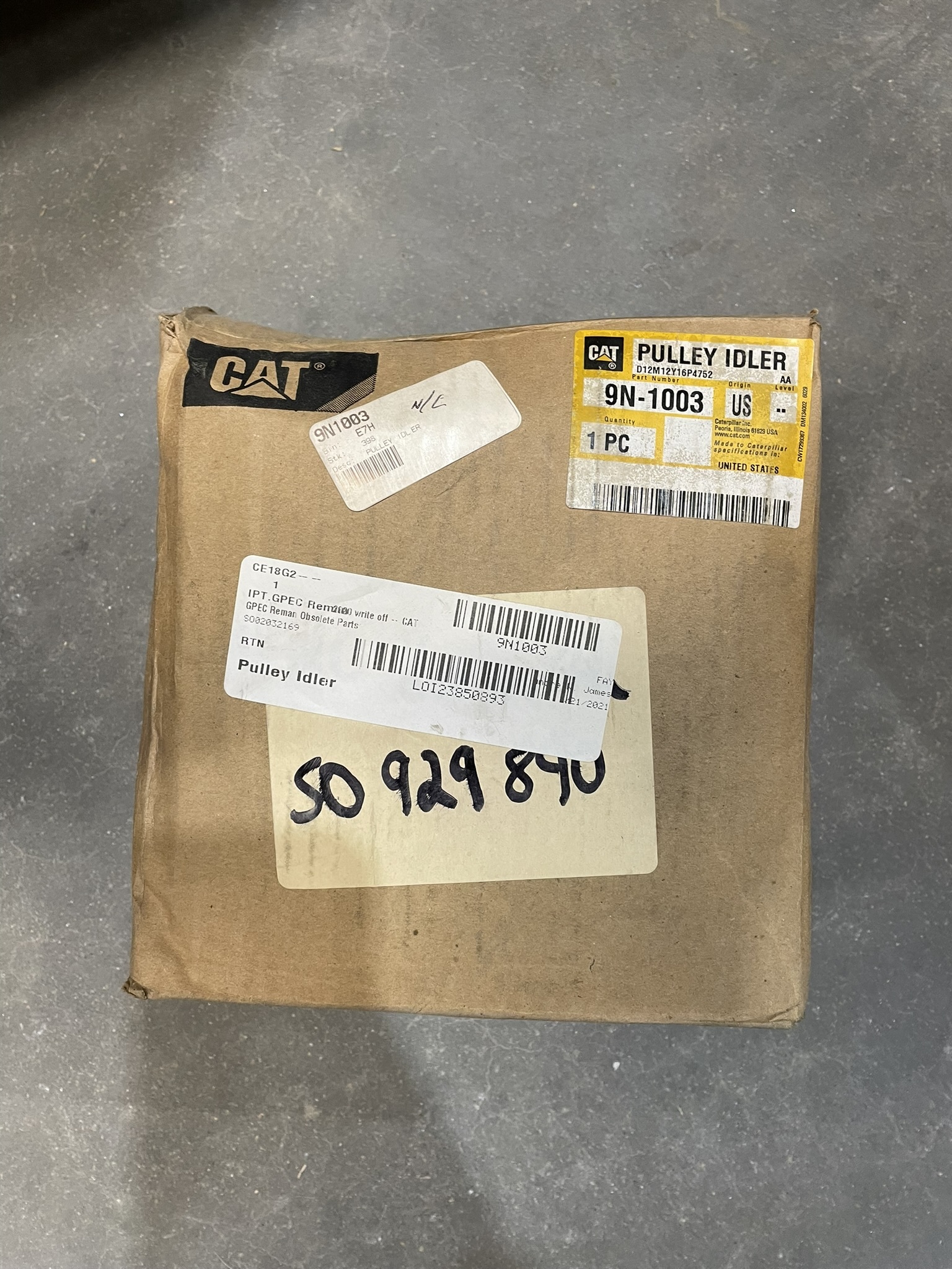 CAT 9N1003 part 1