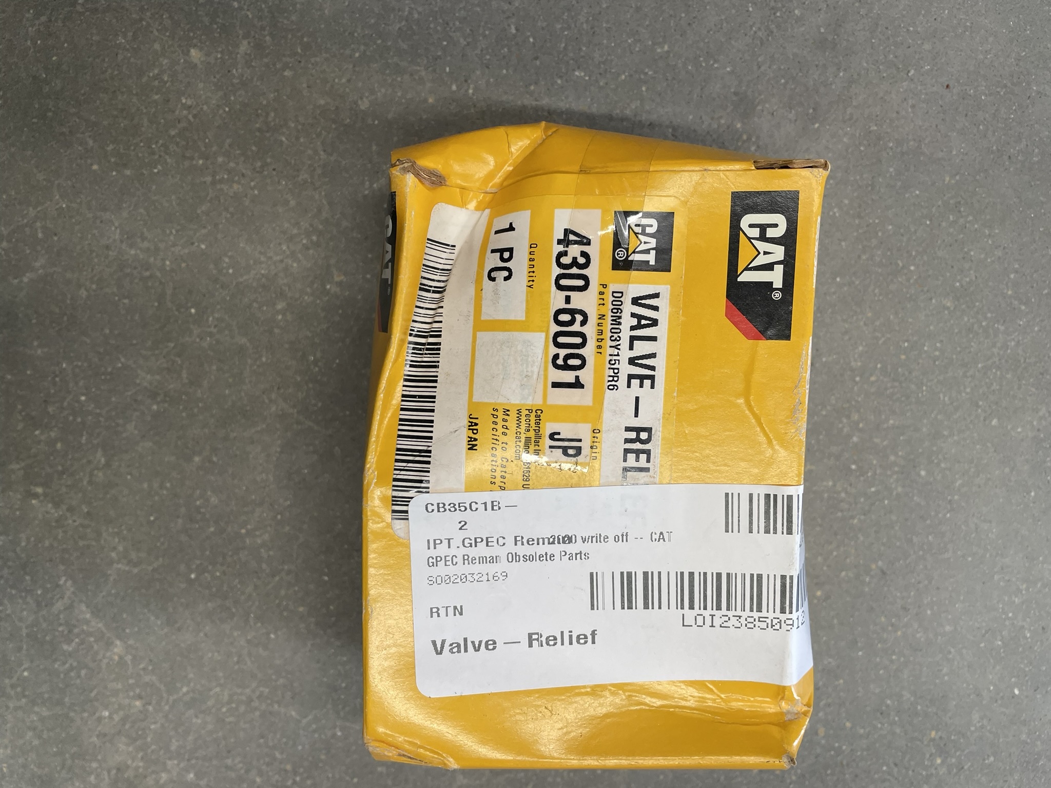 CAT 4306091 part 1