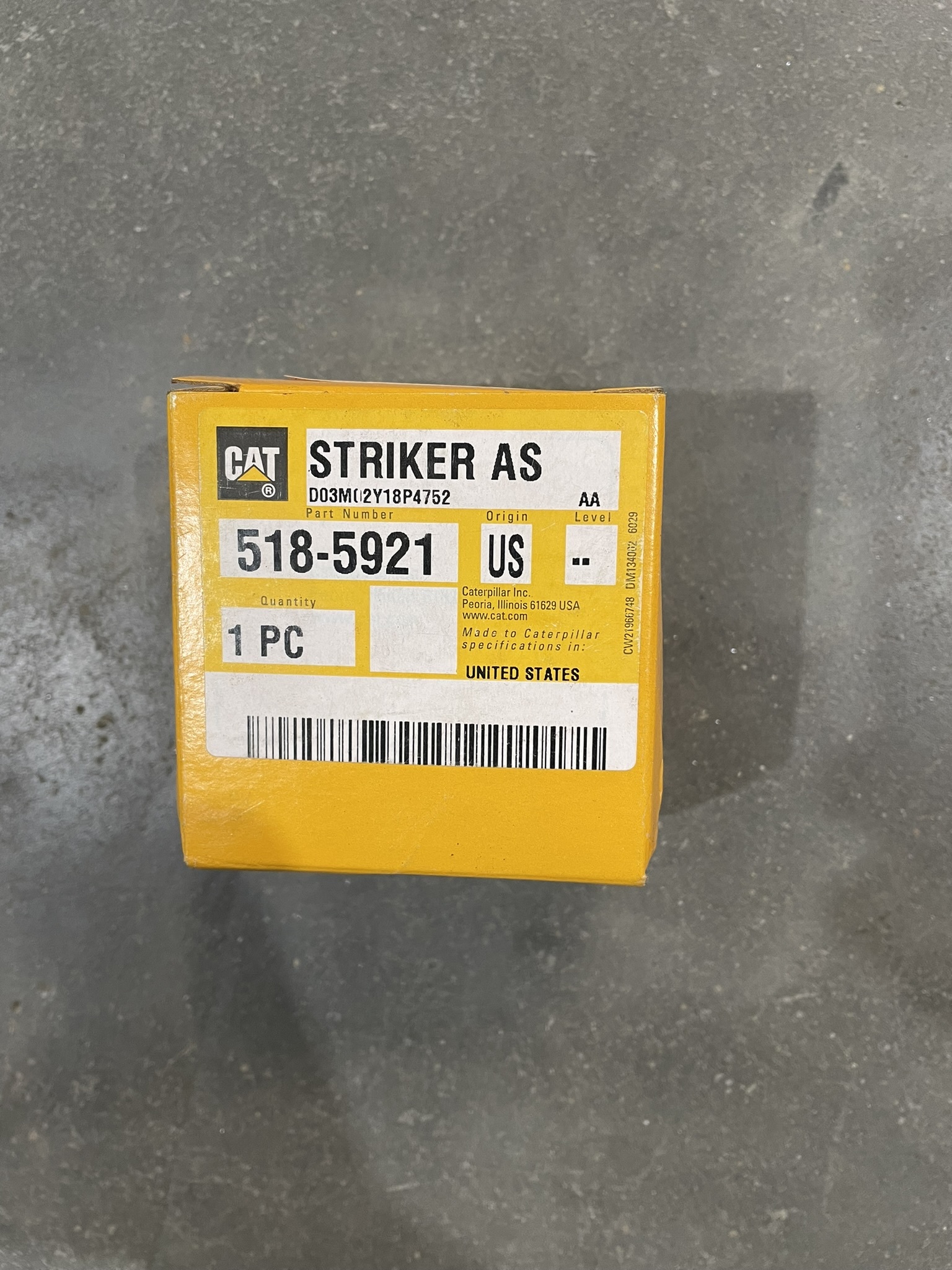 CAT 5185921 part 1