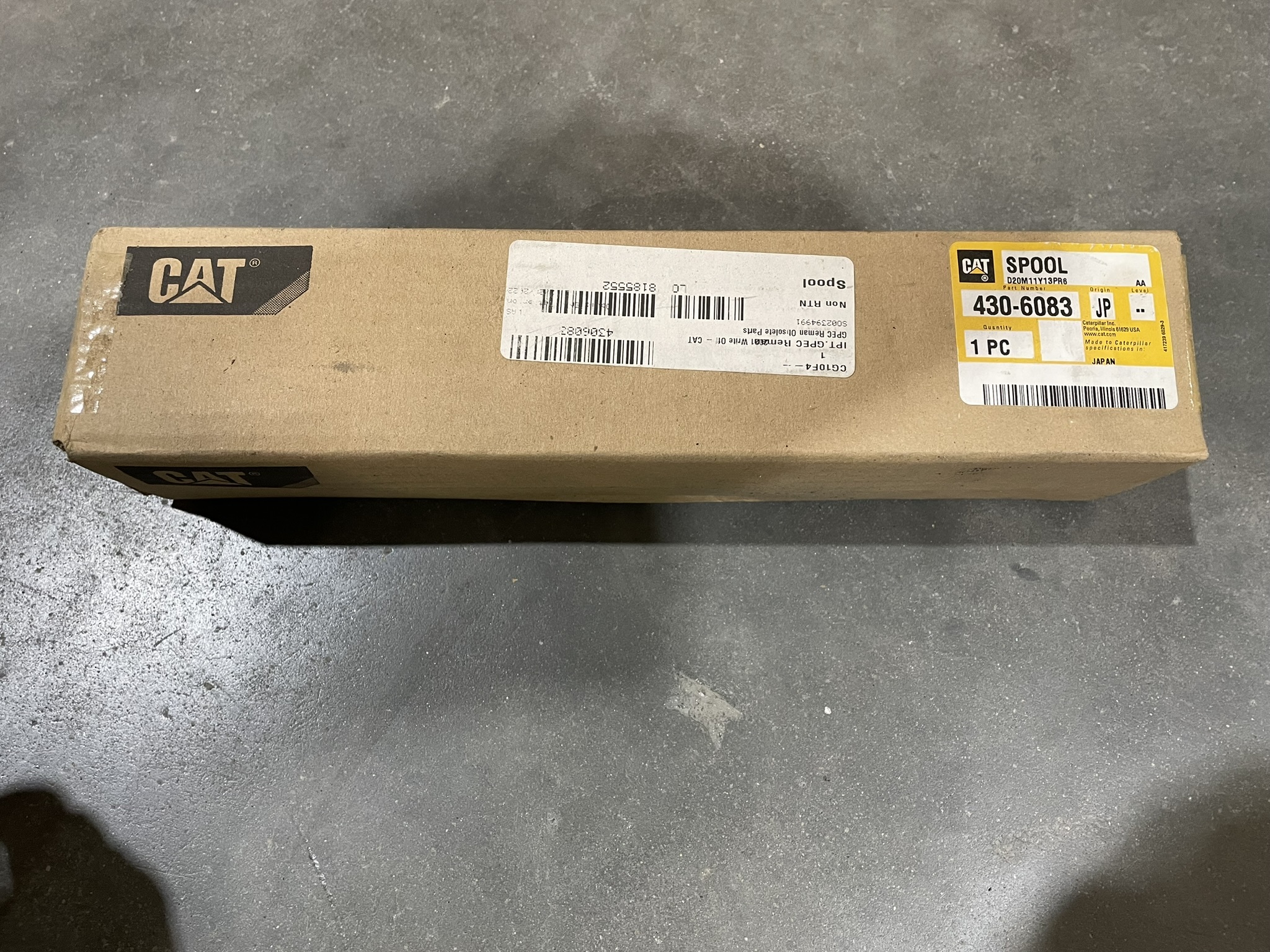 CAT 4306083 part 2