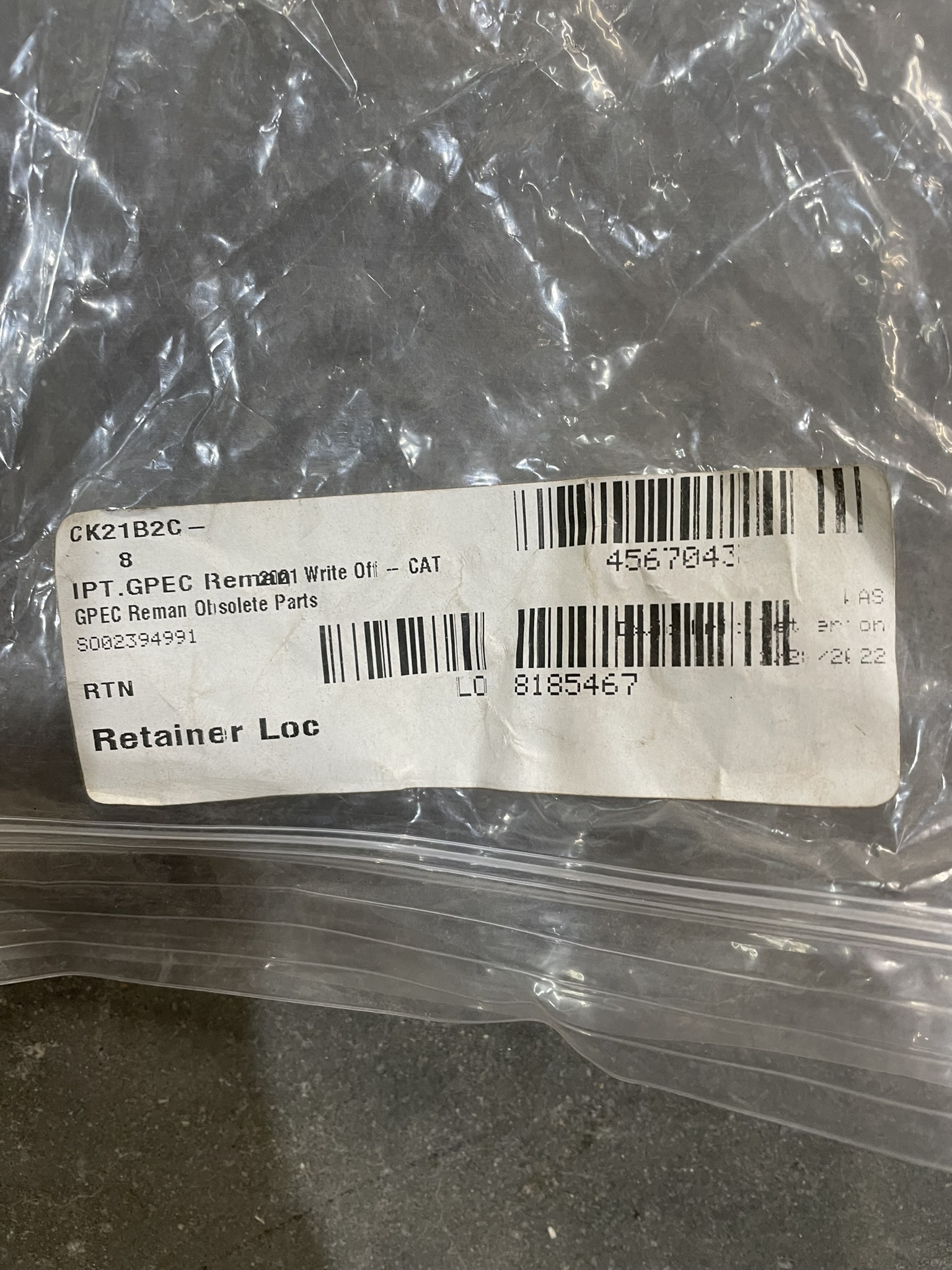 CAT 4567043 part 1