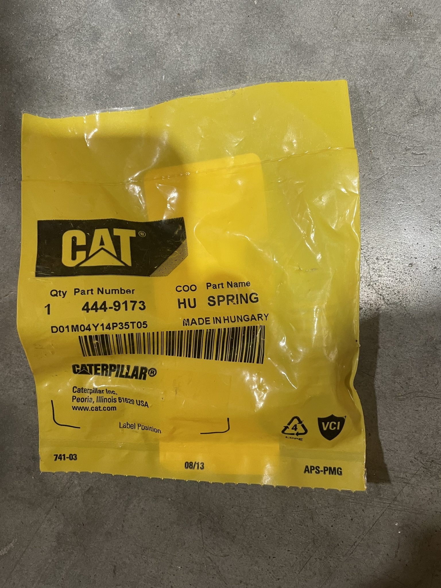 CAT 4449173 part 1