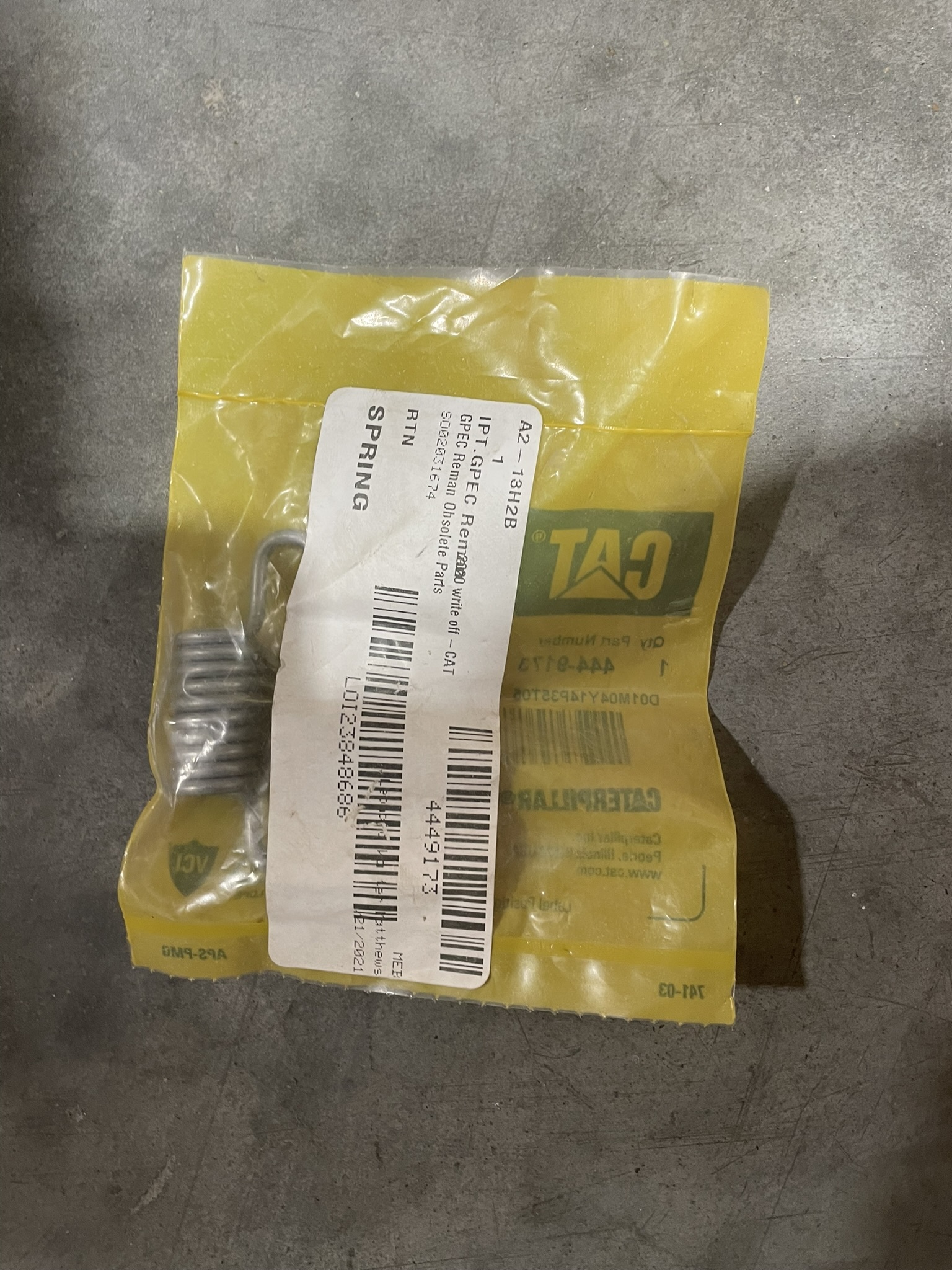 CAT 4449173 part 2