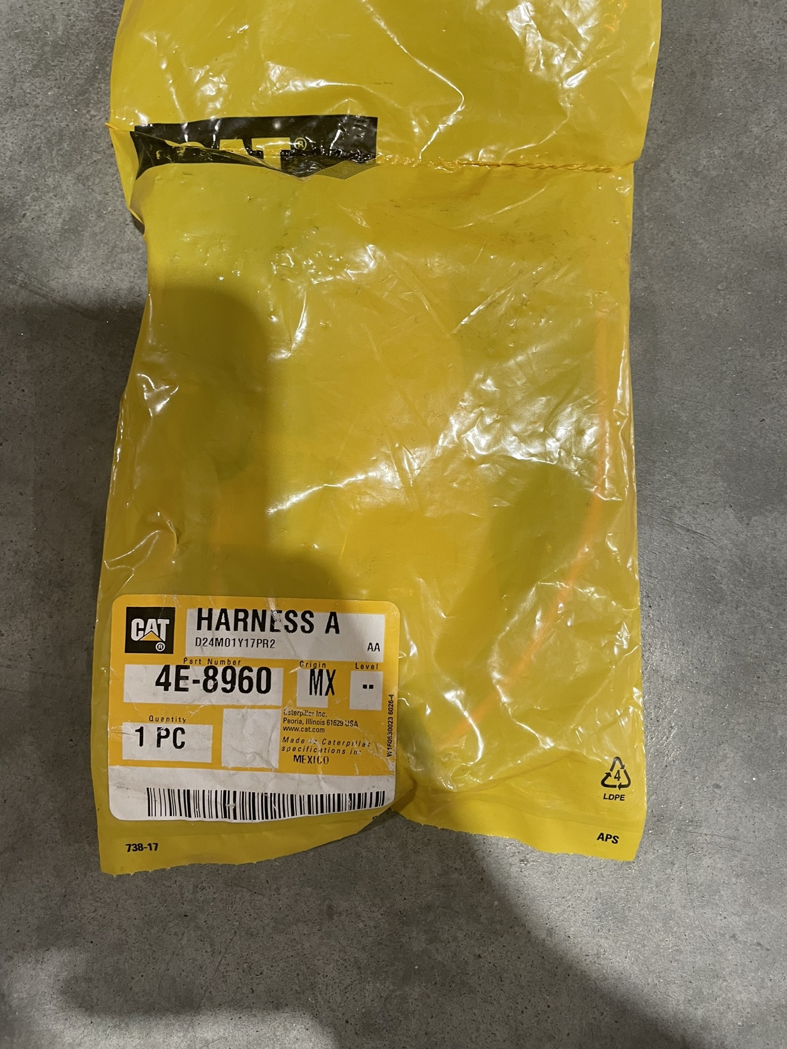 CAT 4E8960 part 1