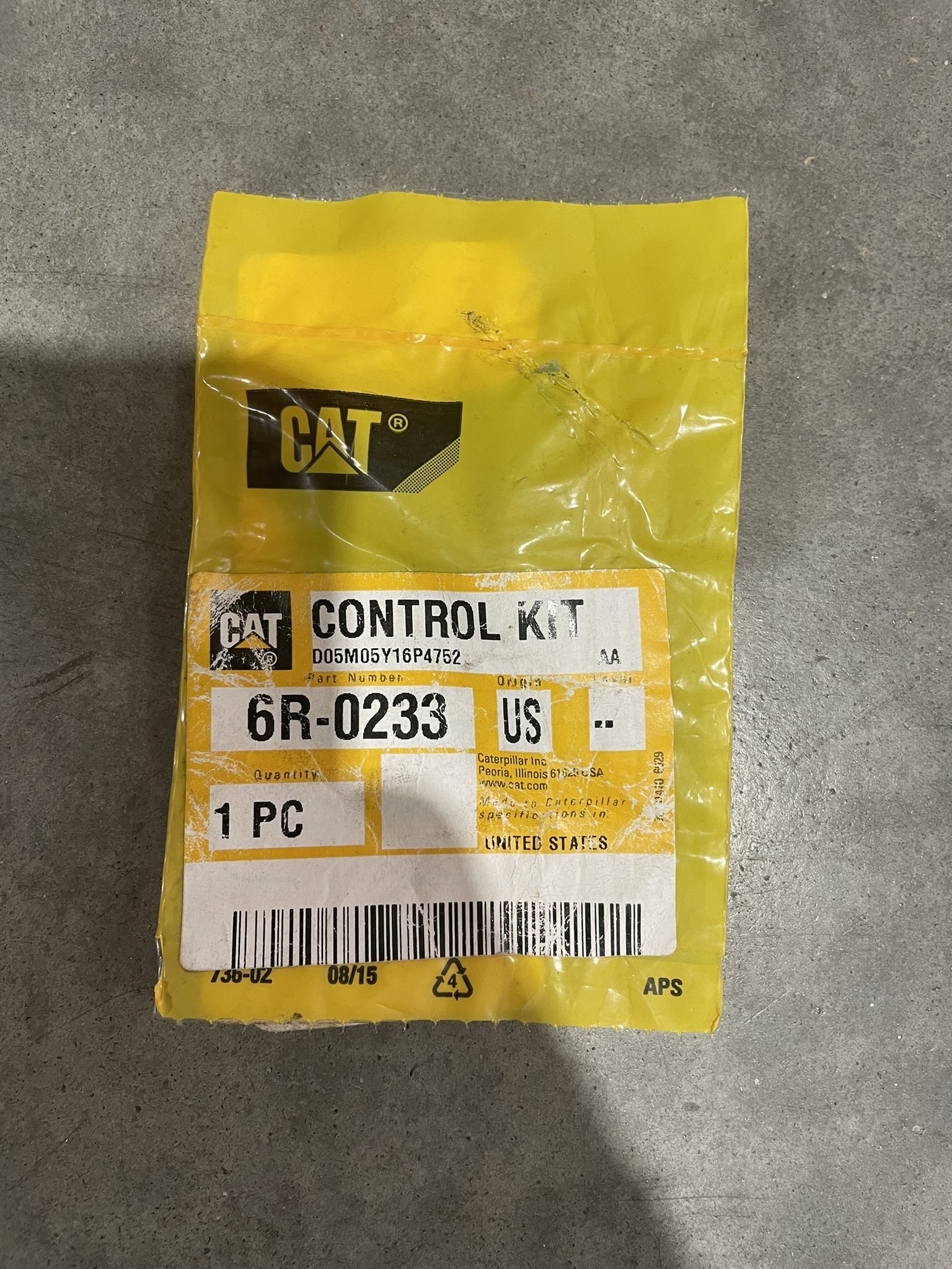 CAT 6R0233 part 1