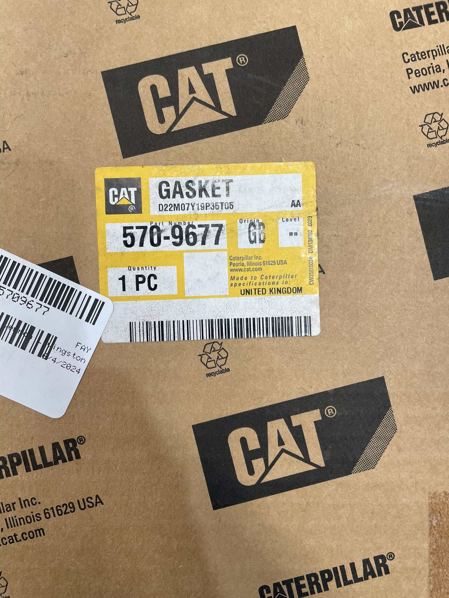 CAT 5709677 part 1