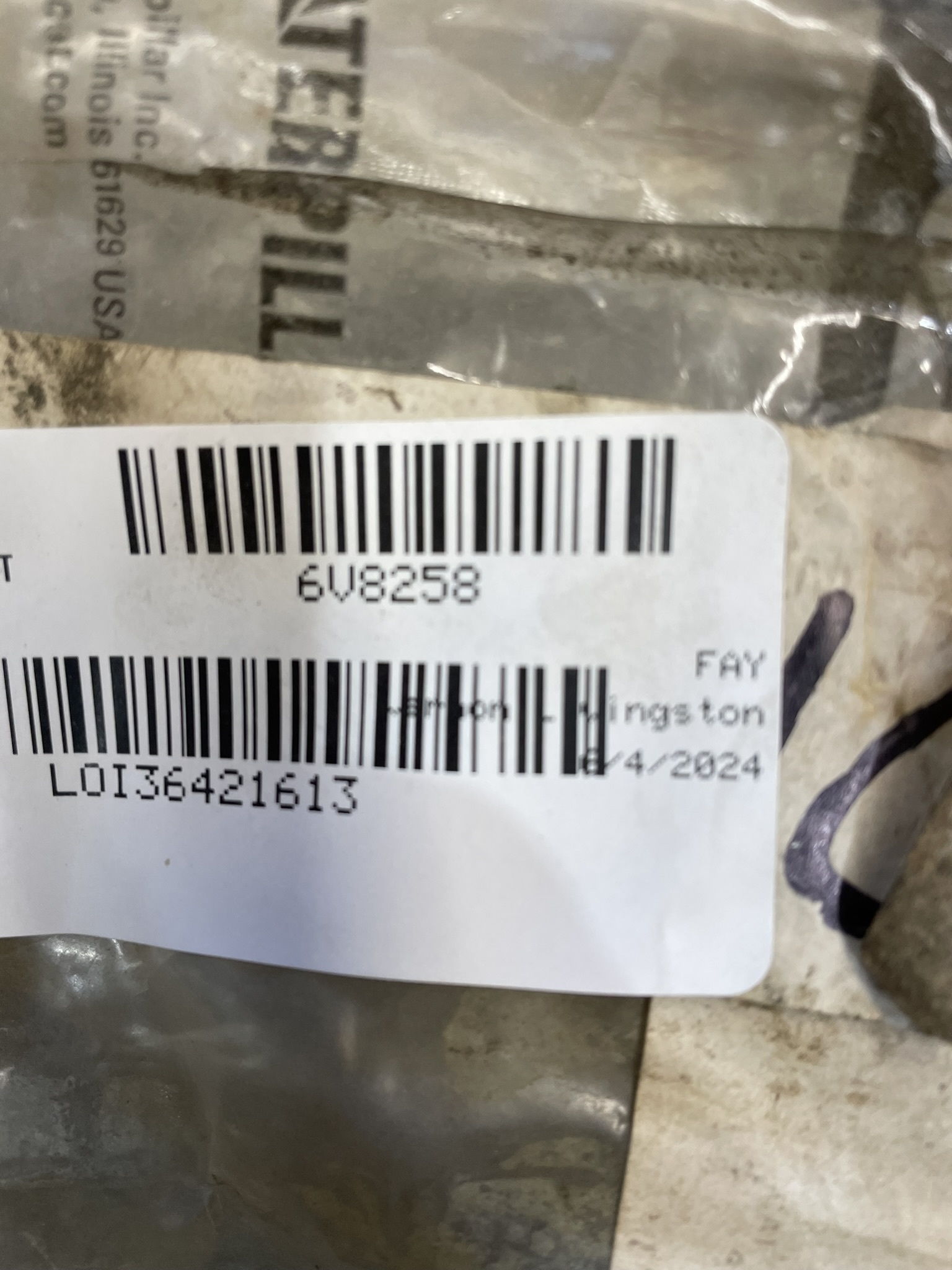 CAT 6V8258 part 1