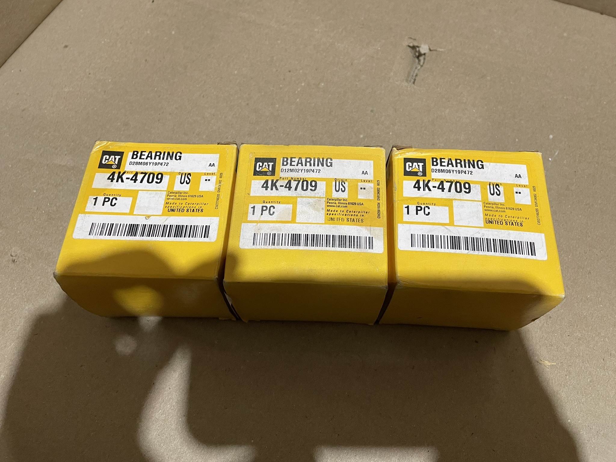 CAT 4K4709 part 1