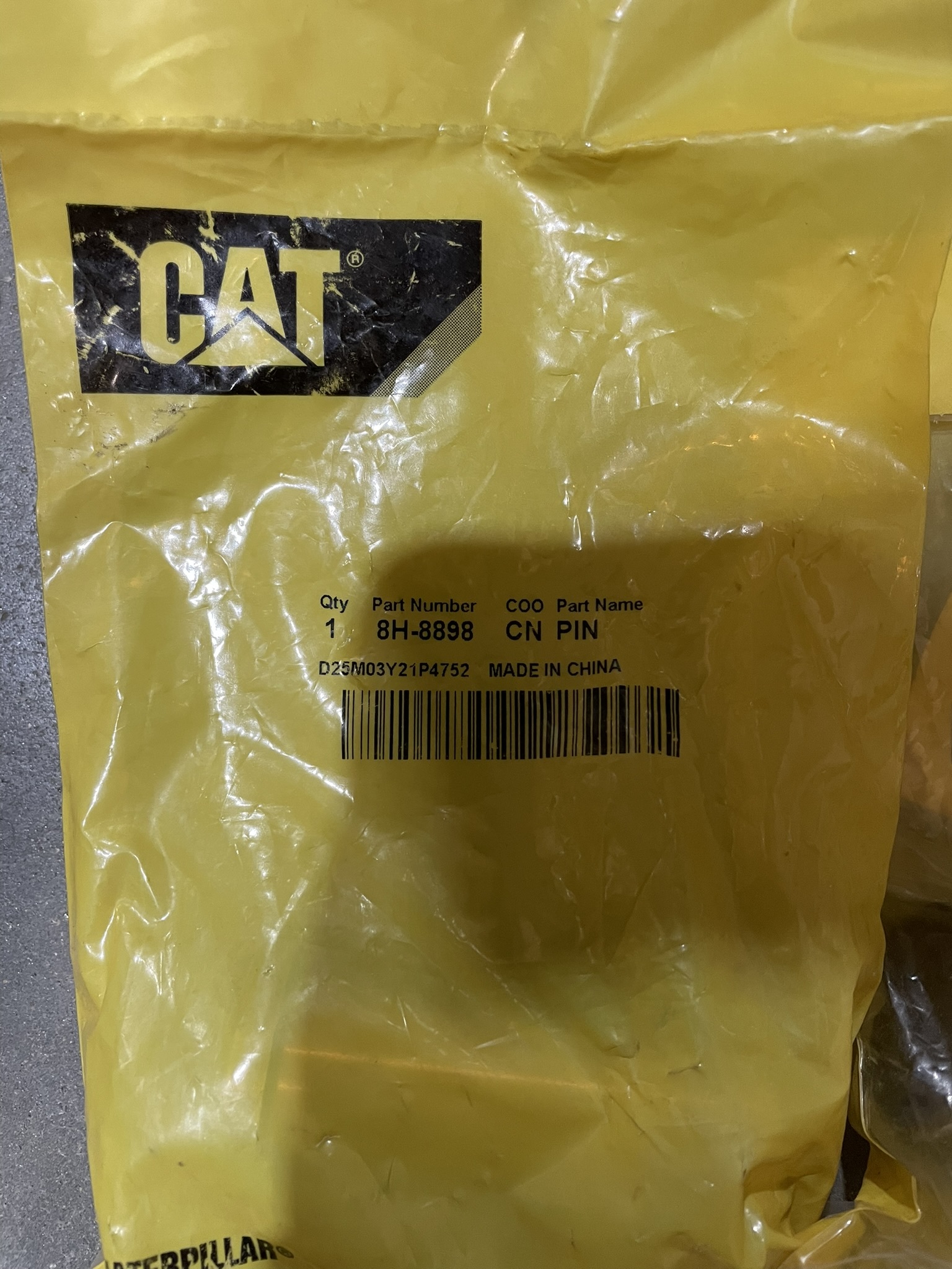 CAT 8H8898 part 1