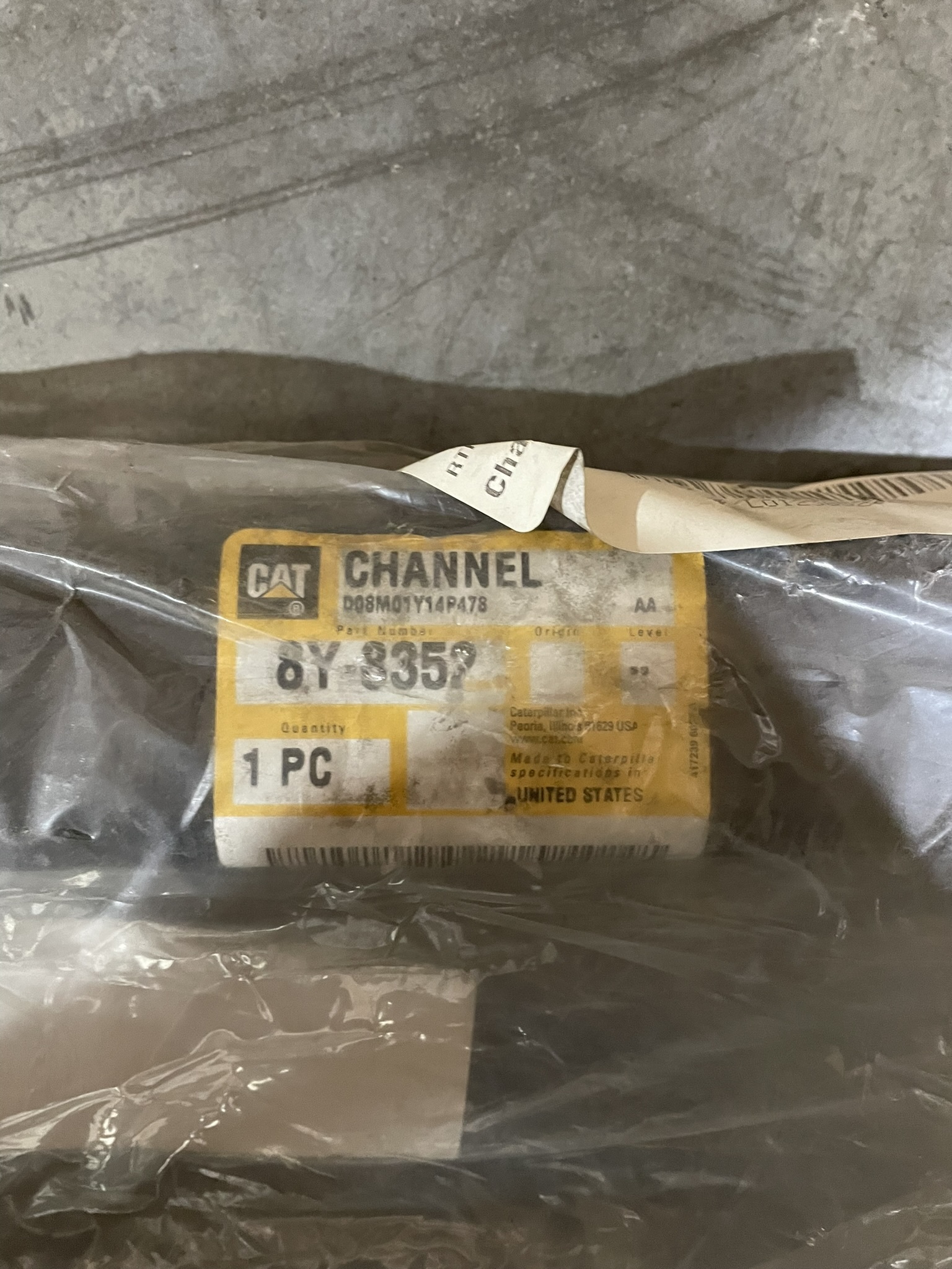 CAT 8Y8352 part 1