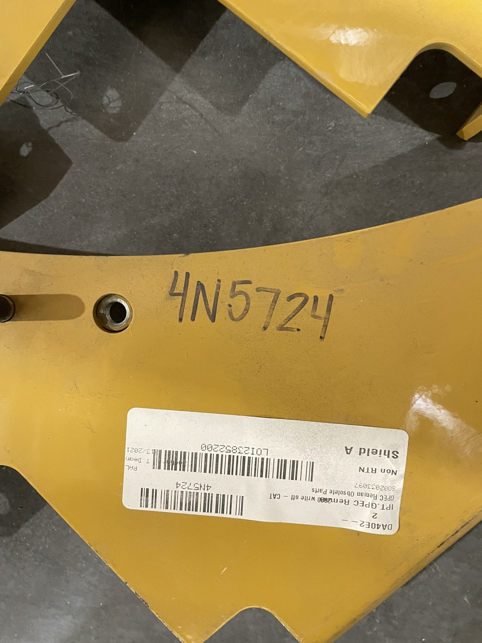 CAT 4N5724 part 1