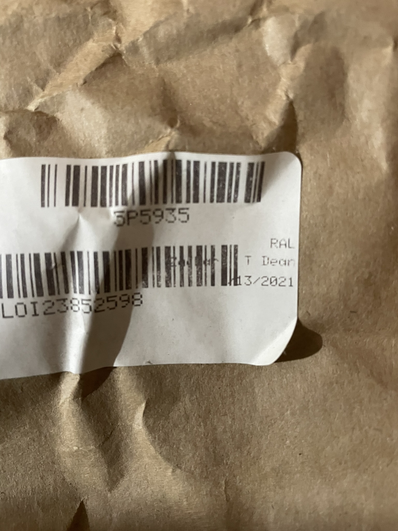 CAT 5P5935 part 1