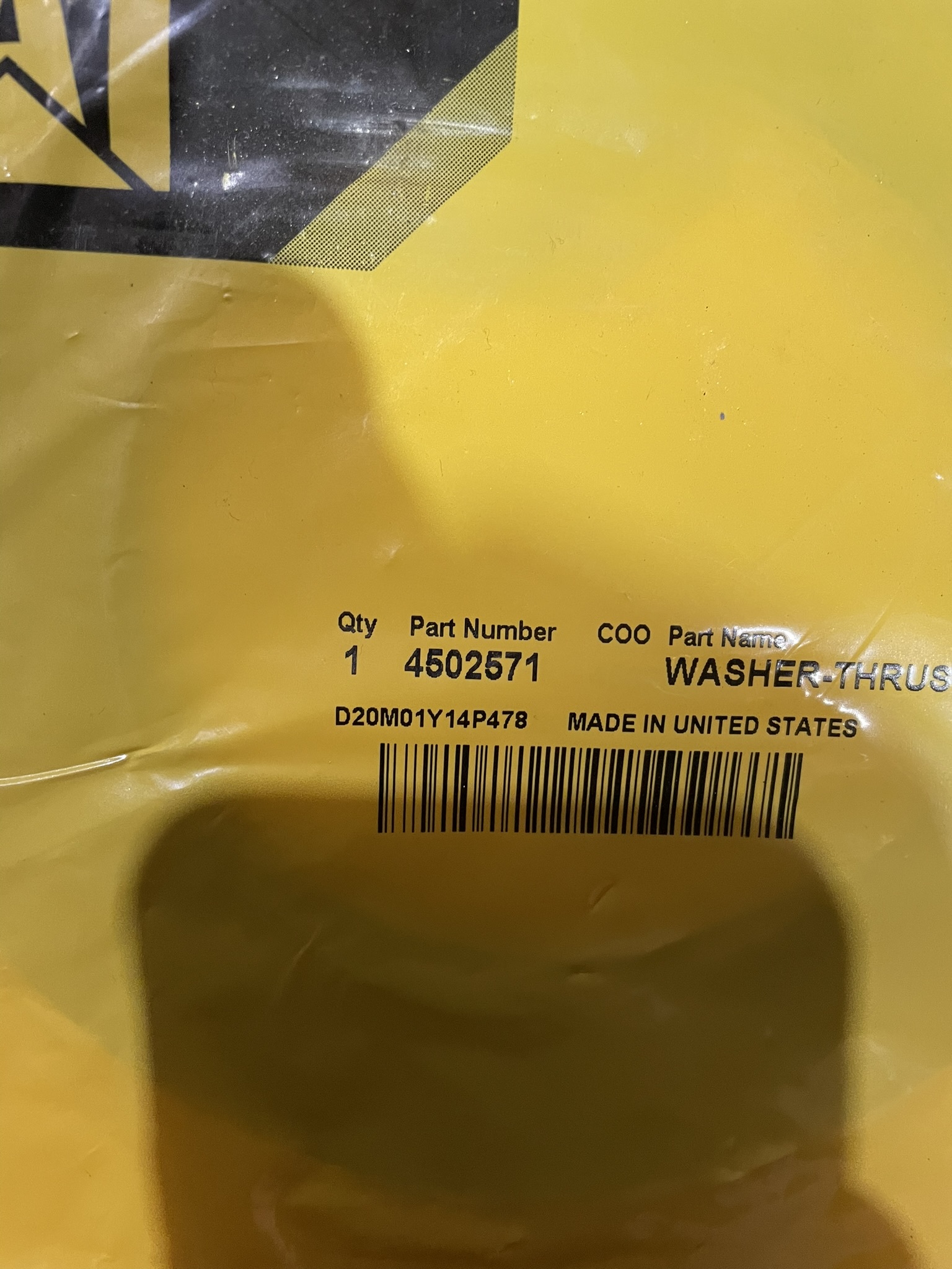 CAT 4502571 part 1
