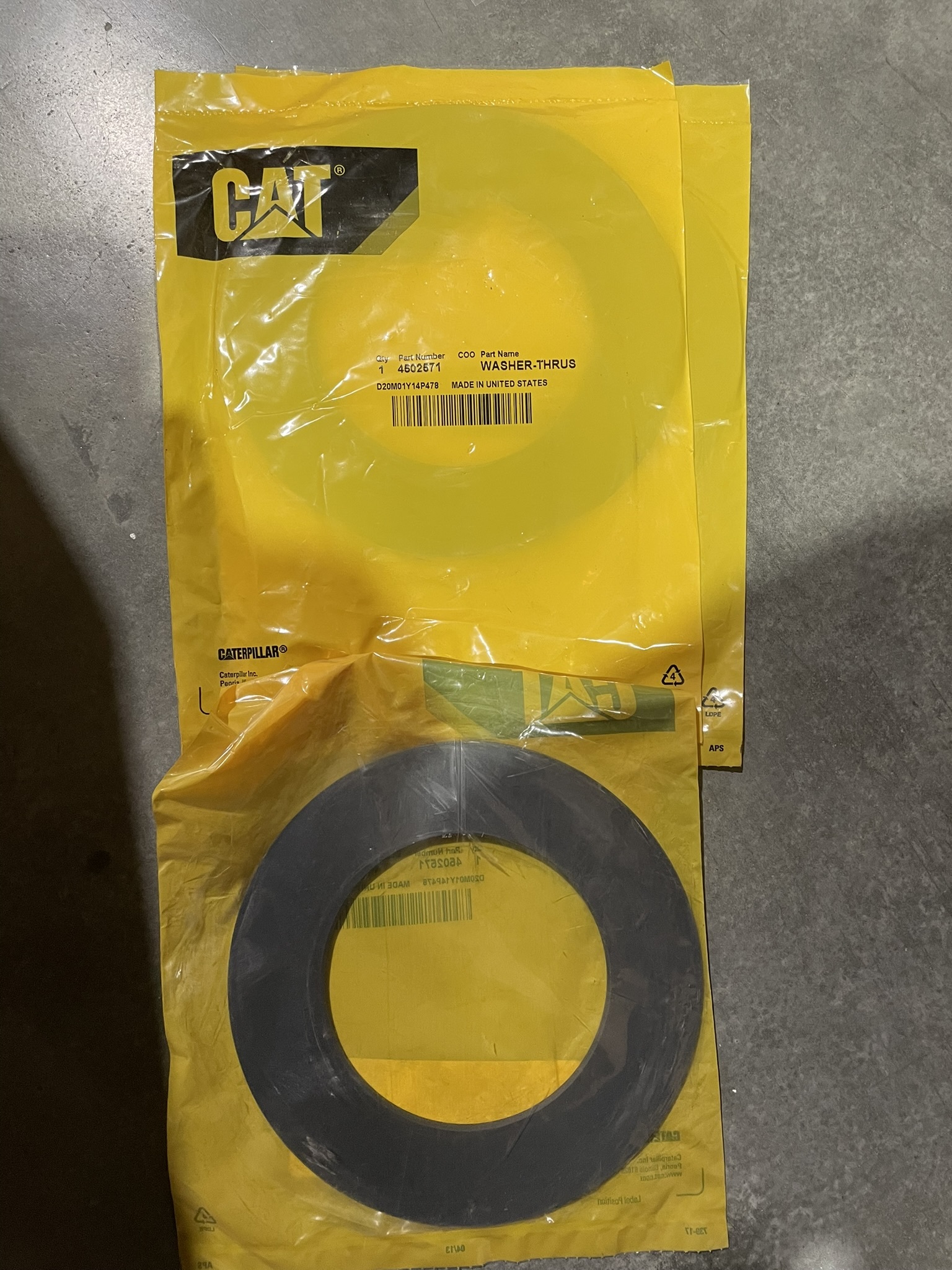 CAT 4502571 part 2
