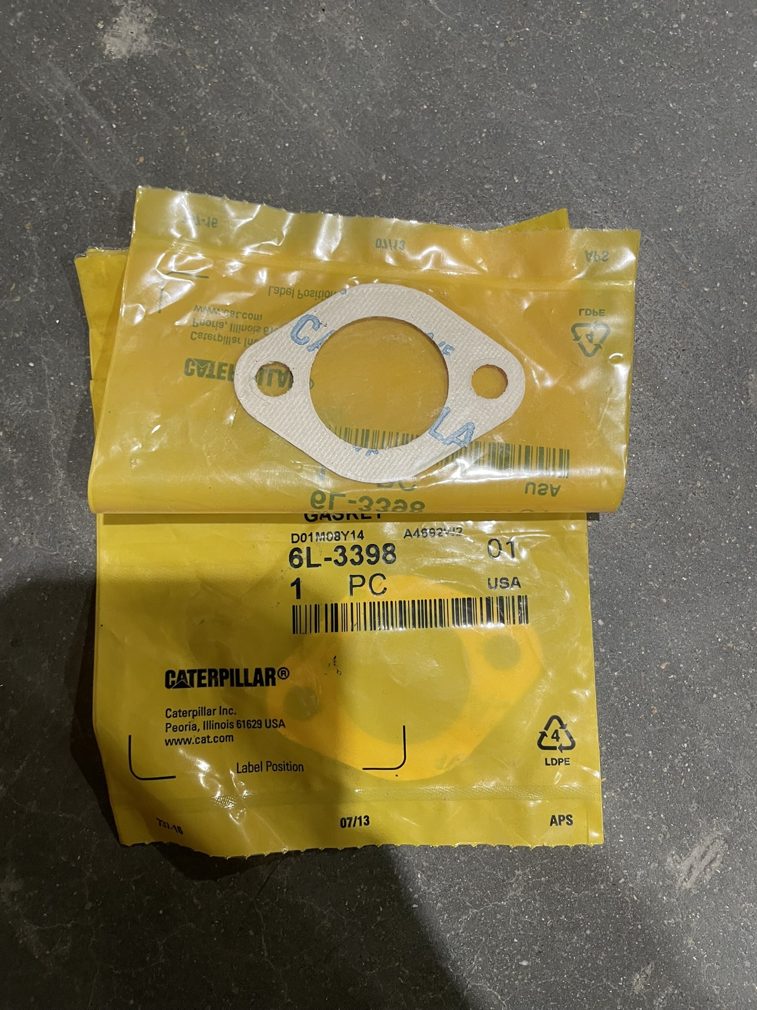 CAT 6L3398 part 1
