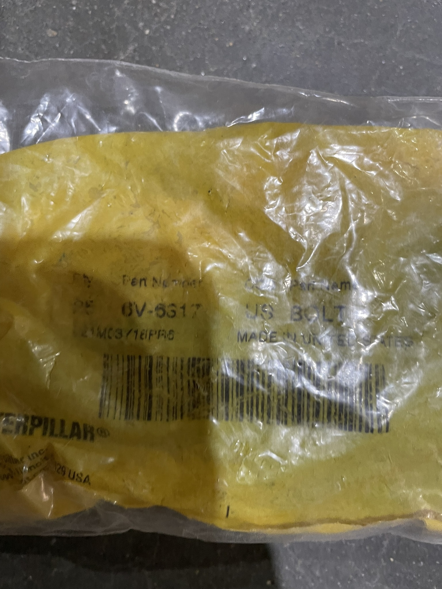 CAT 6V6317 part 1