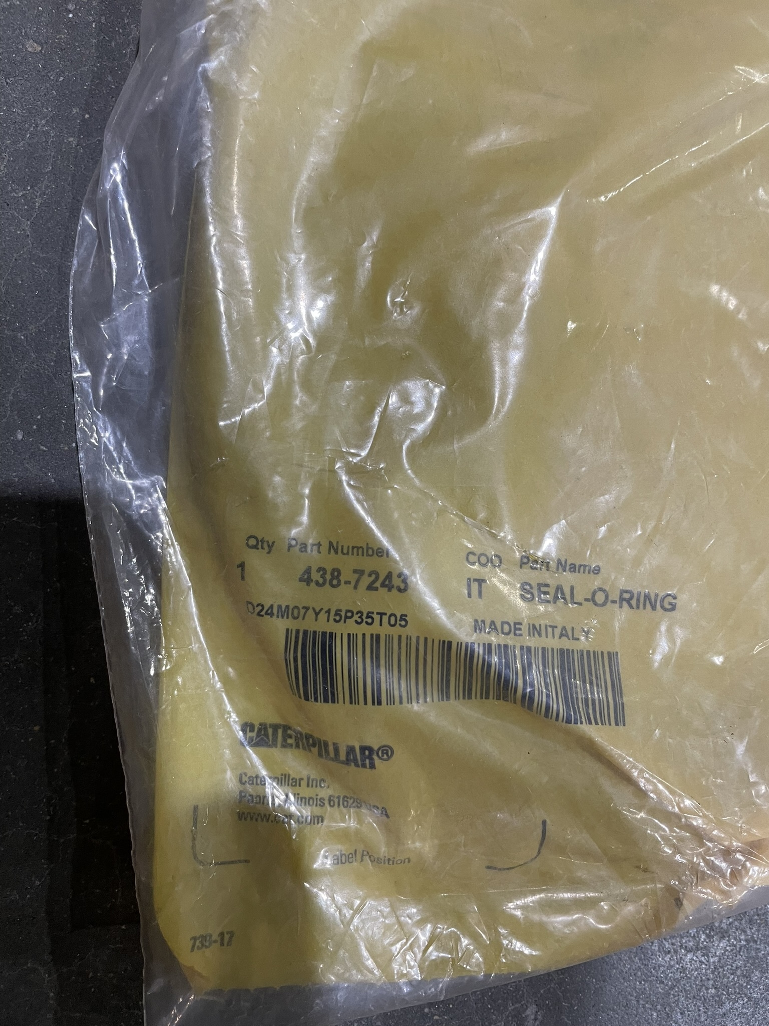 CAT 4387243 part 1