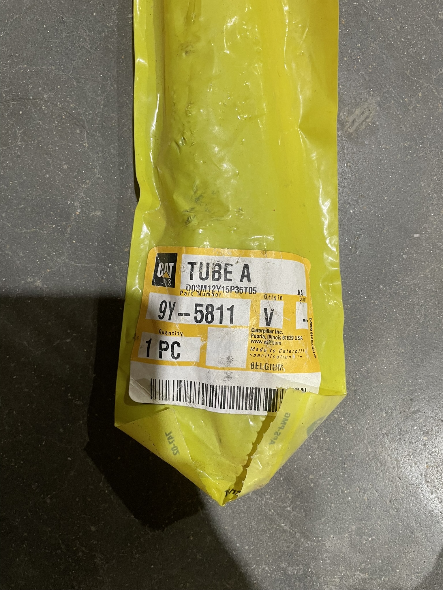 CAT 9Y5811 part 1