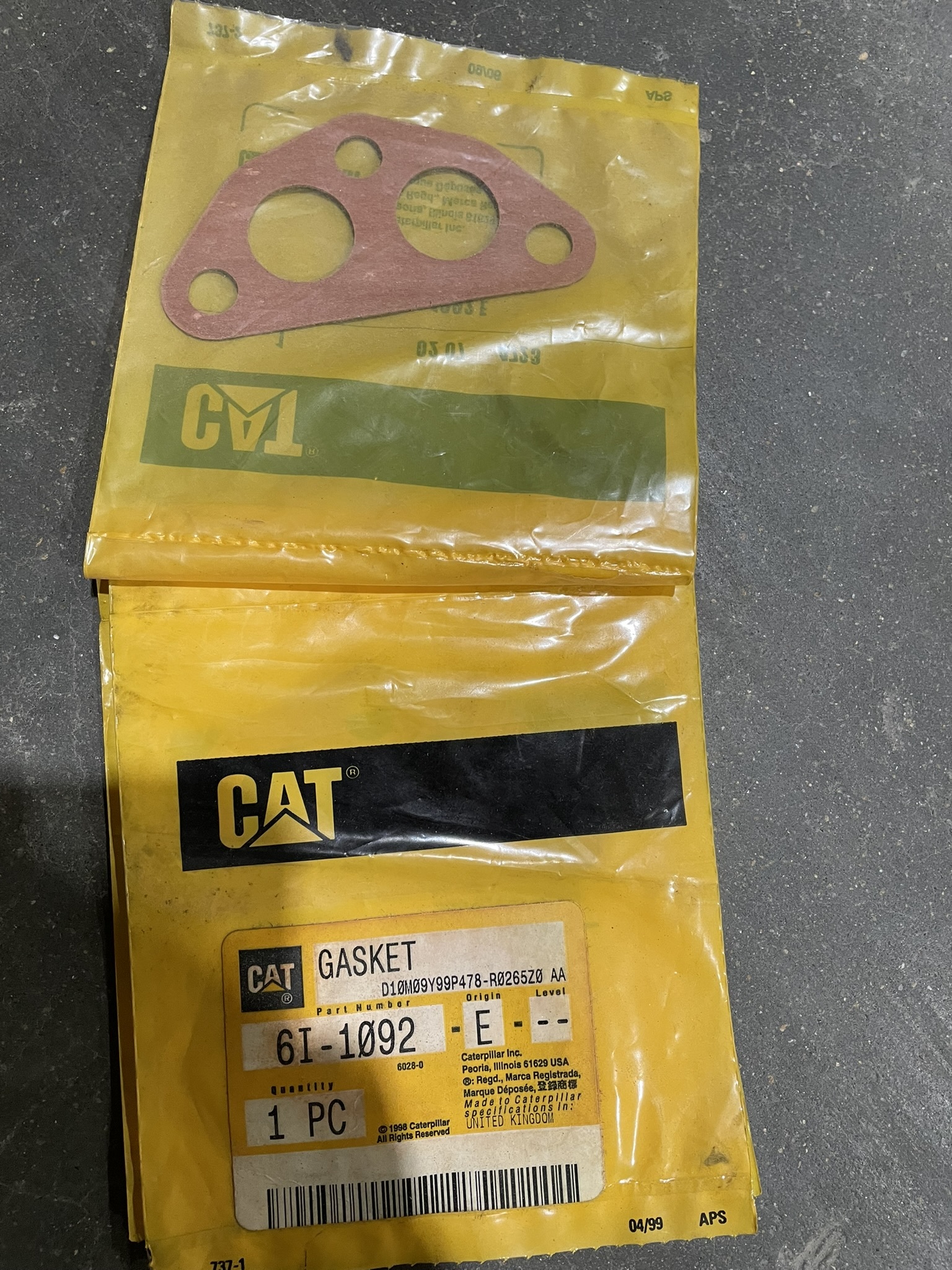 CAT 6I1092 part 2