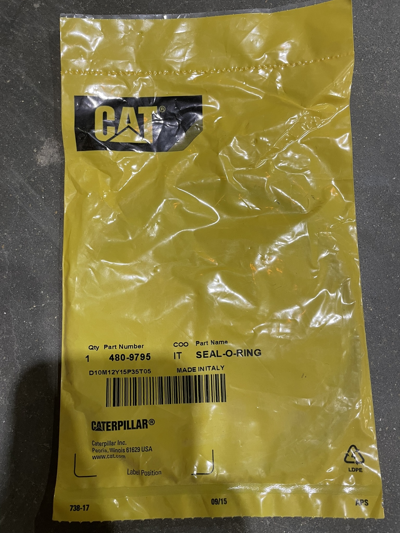 CAT 4809795 part 1